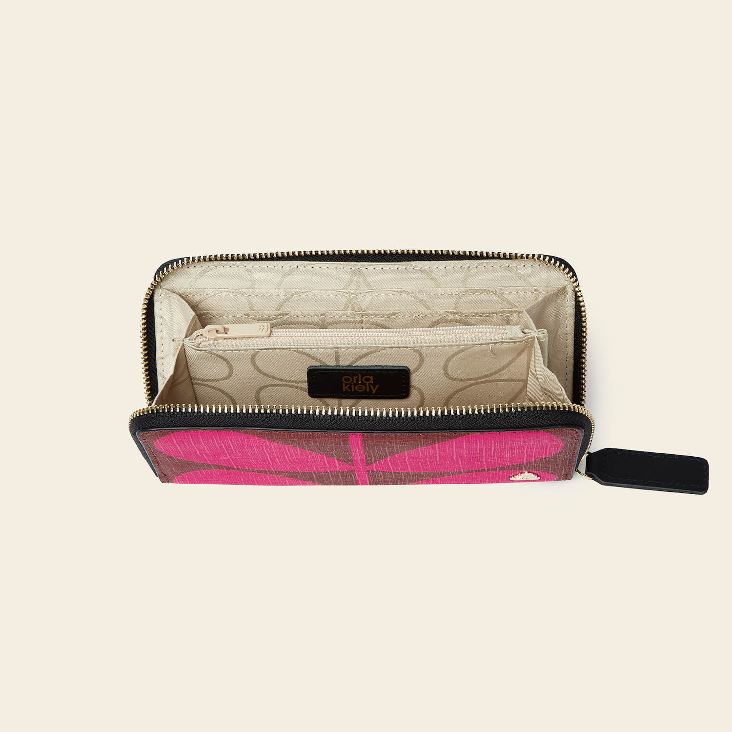 Forget Me Not Wallet - Solid Stem Cerise - Image 4