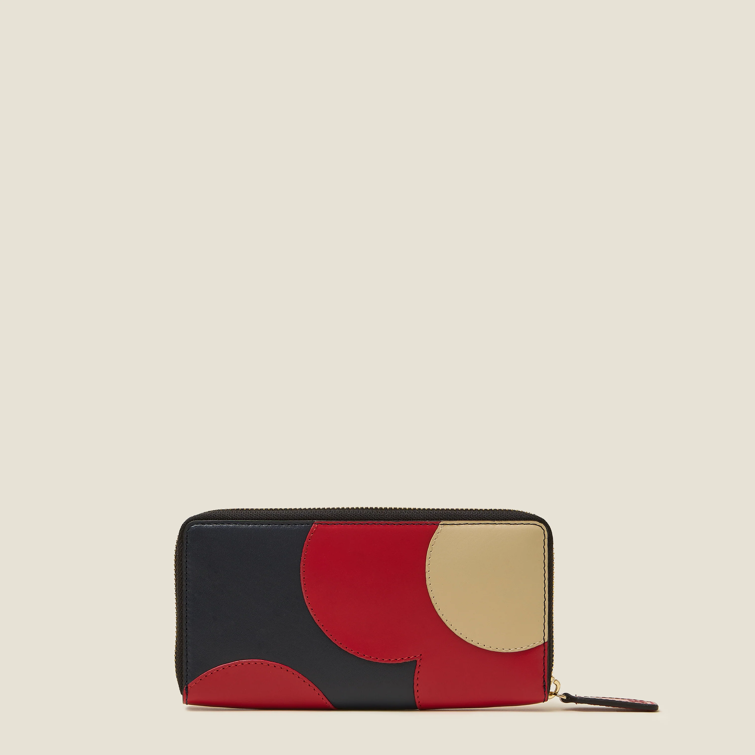 Forget Me Not Wallet - Spot Flower Navy - Image 3