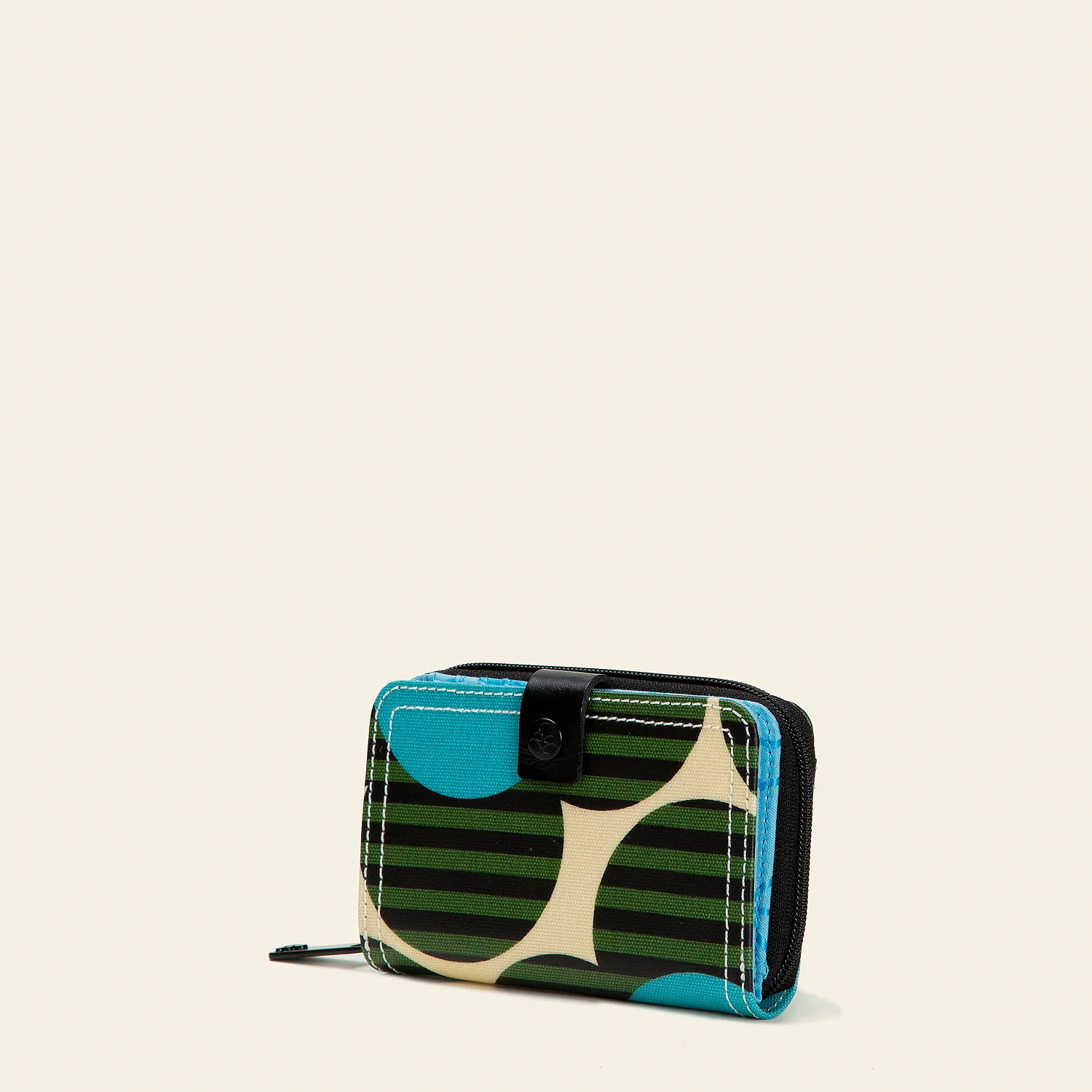 Frankie Foldout Wallet - Stripe Flower Calypso - Image 2