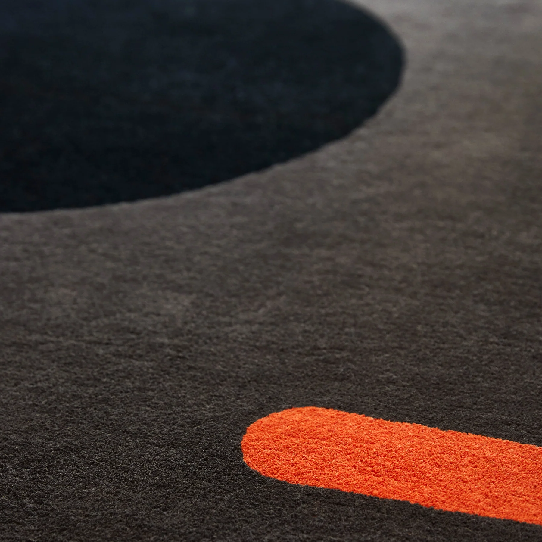 Geo Flower Graphite Rug - Image 5