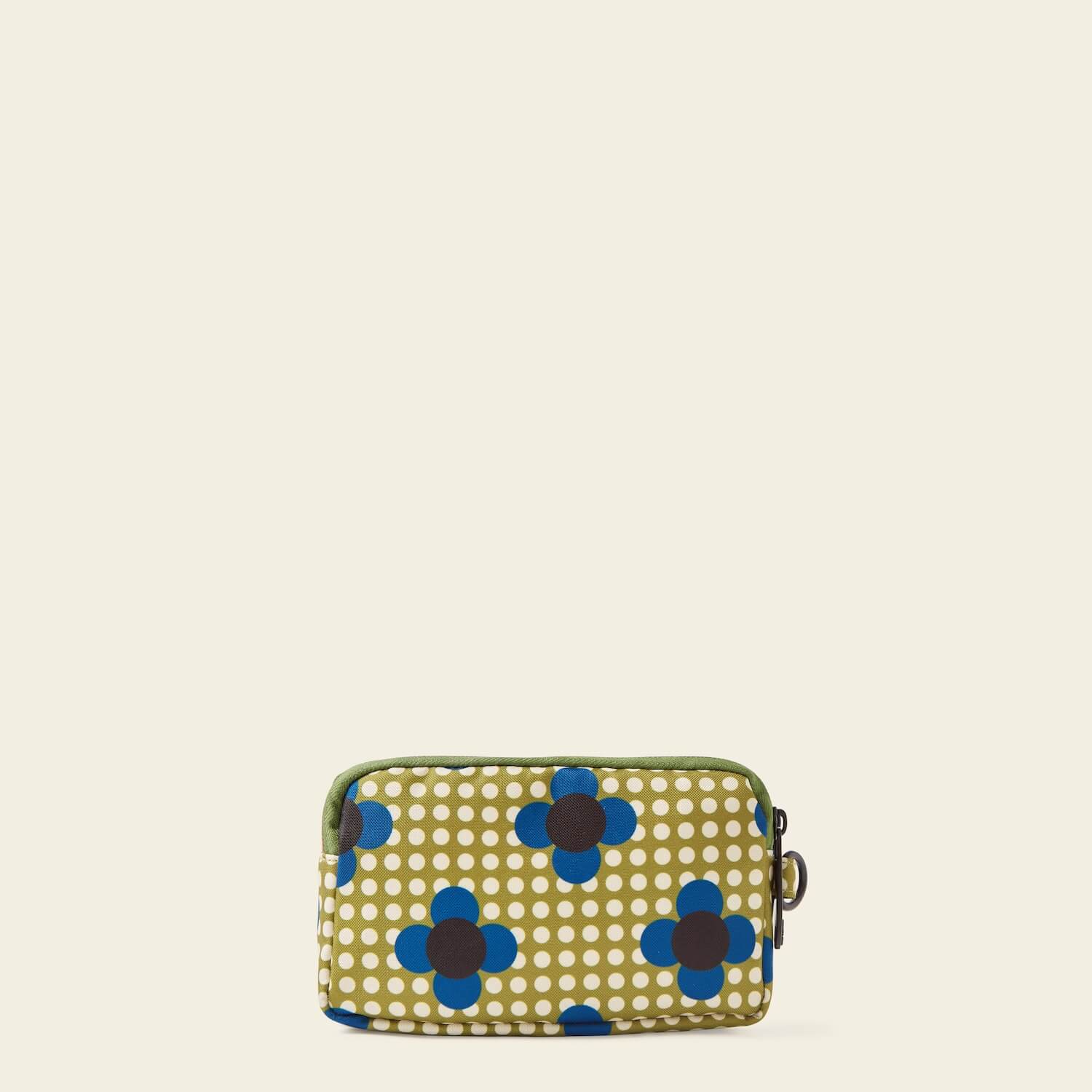 Iota Phone Case - Flower Polka Dot Olive - Image 3
