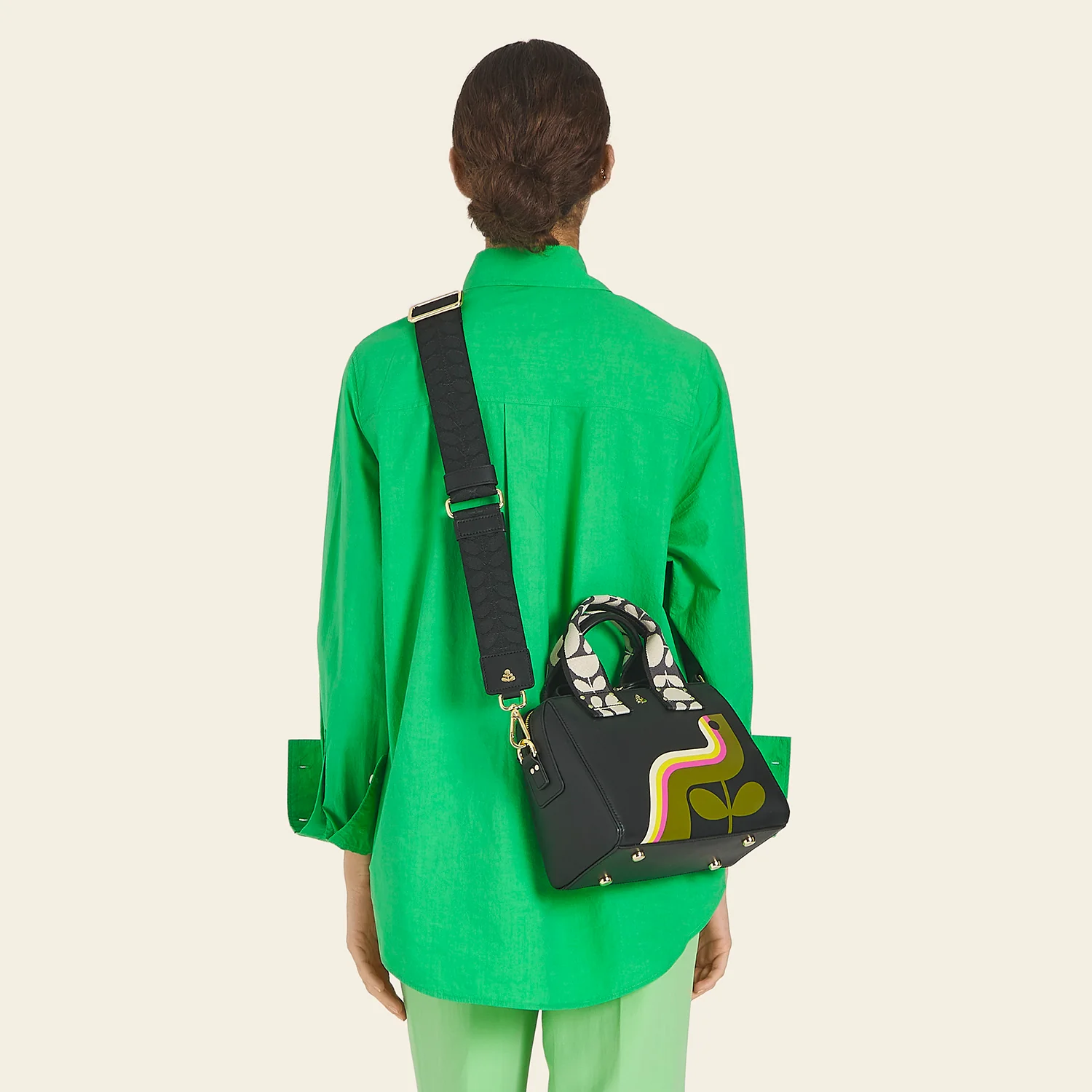 Iris Handbag - Bird Black - Image 2