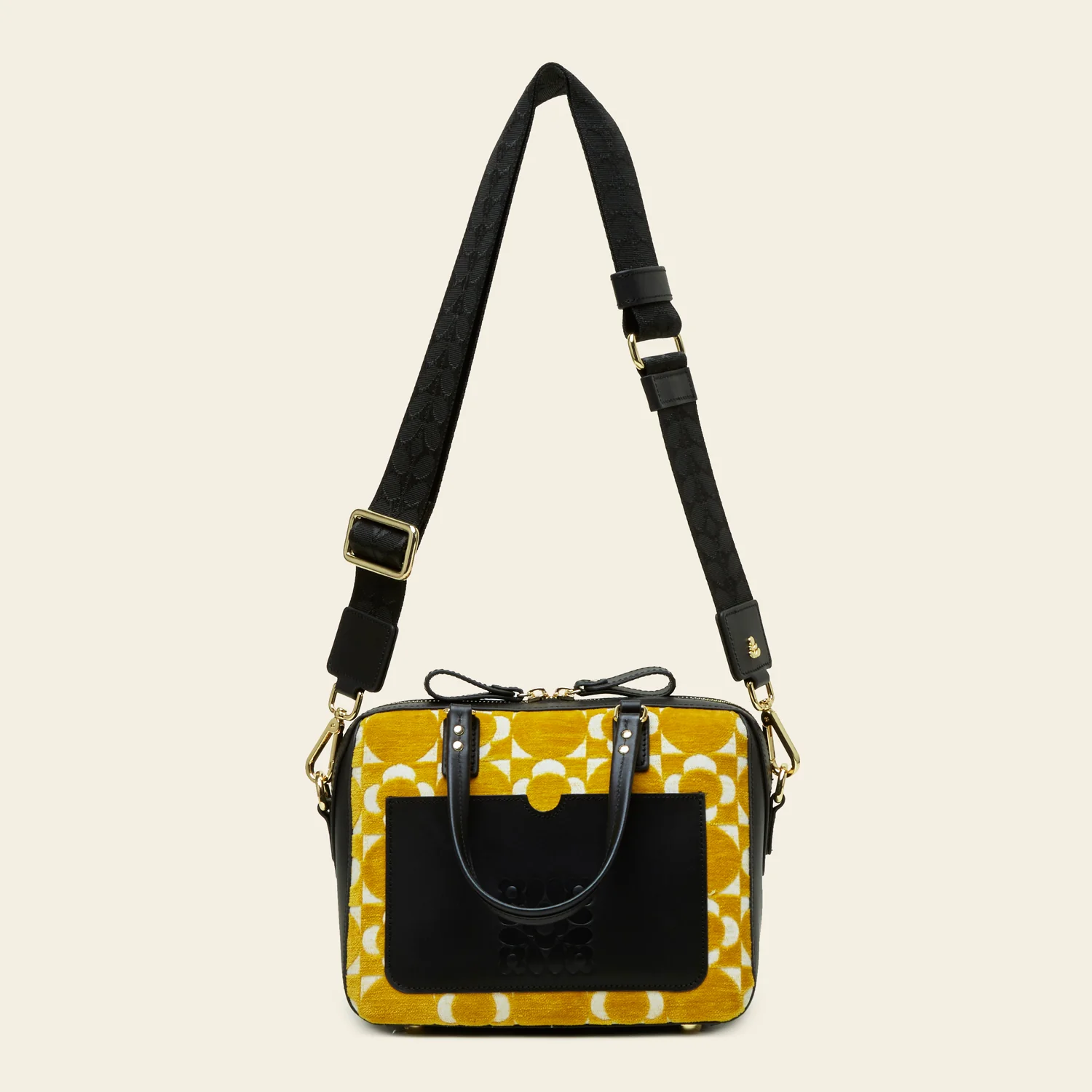 Iris Handbag - Retro Tile Dandelion - Image 4