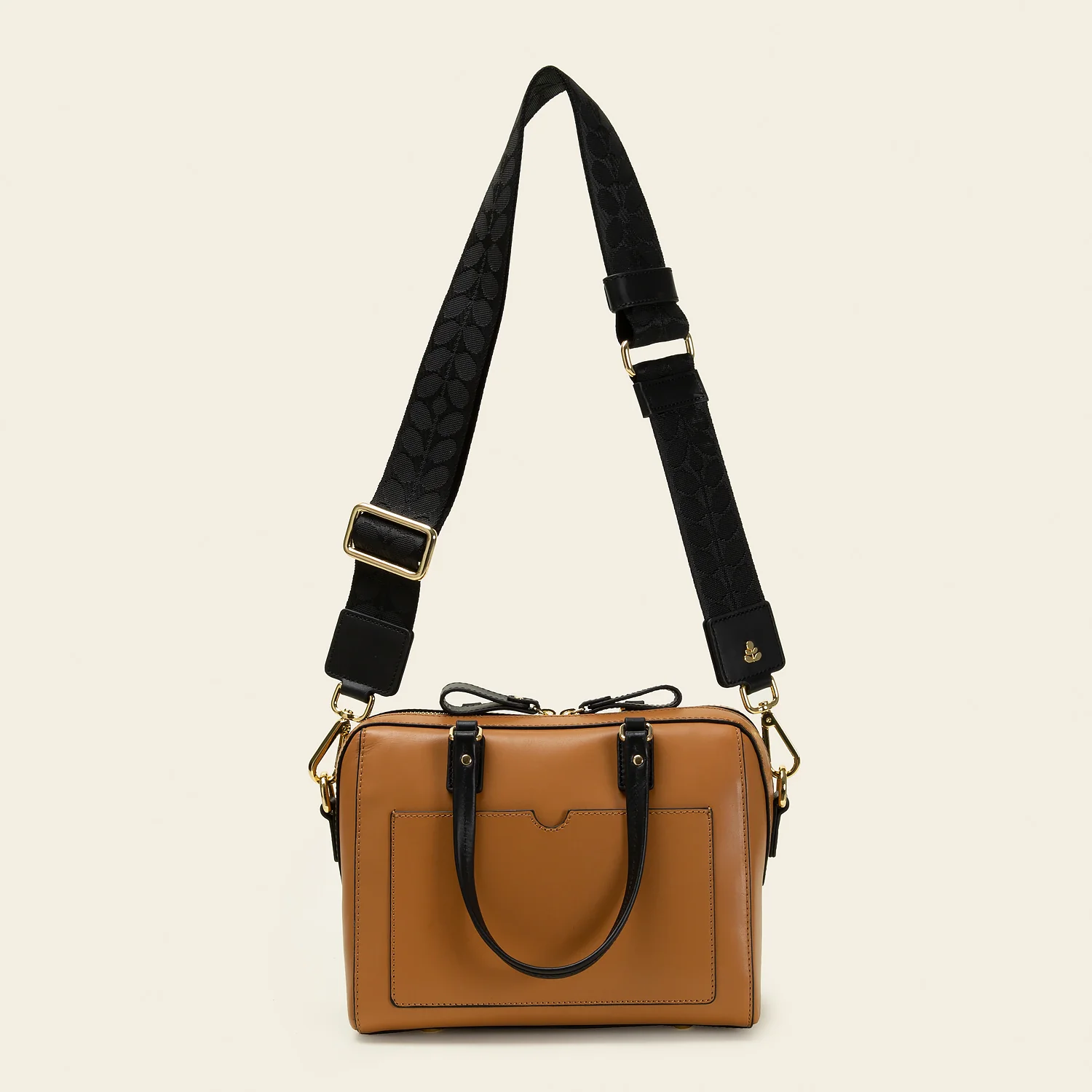 Iris Handbag - Scattered Flower Tan - Image 3