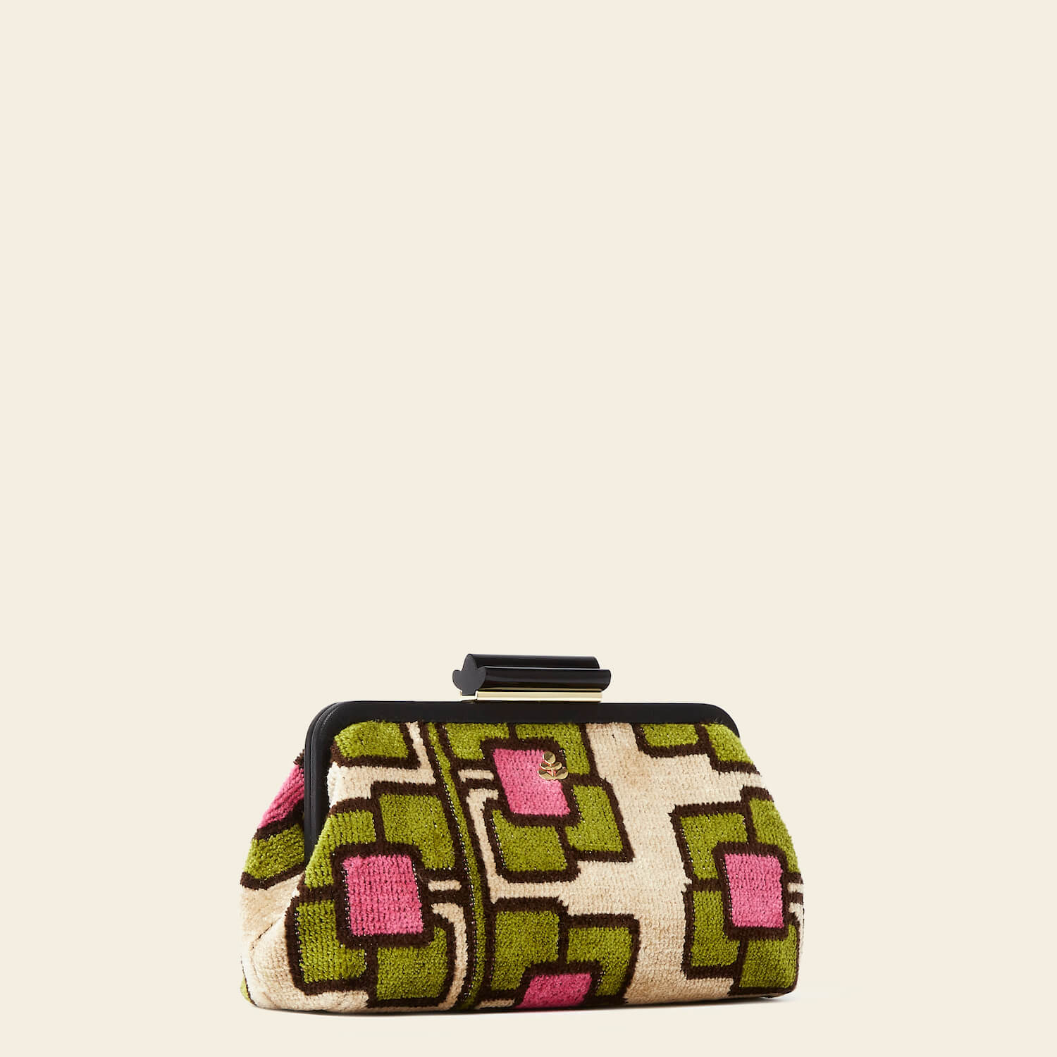 Jenny D Clutch - Flower Vine Pink - Image 3