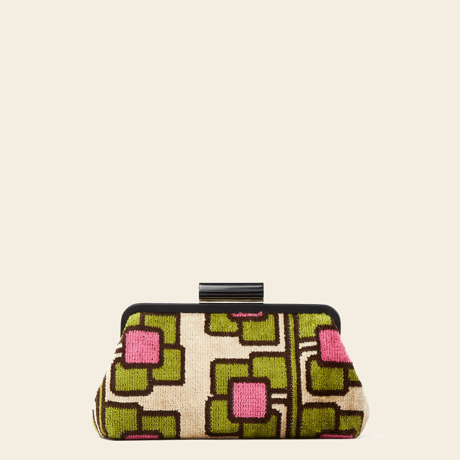 Jenny D Clutch - Flower Vine Pink - Image 4