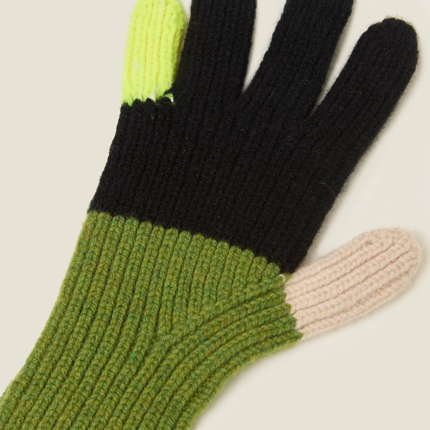 Knitted Accessories Bundle - Neon Yellow - Image 8