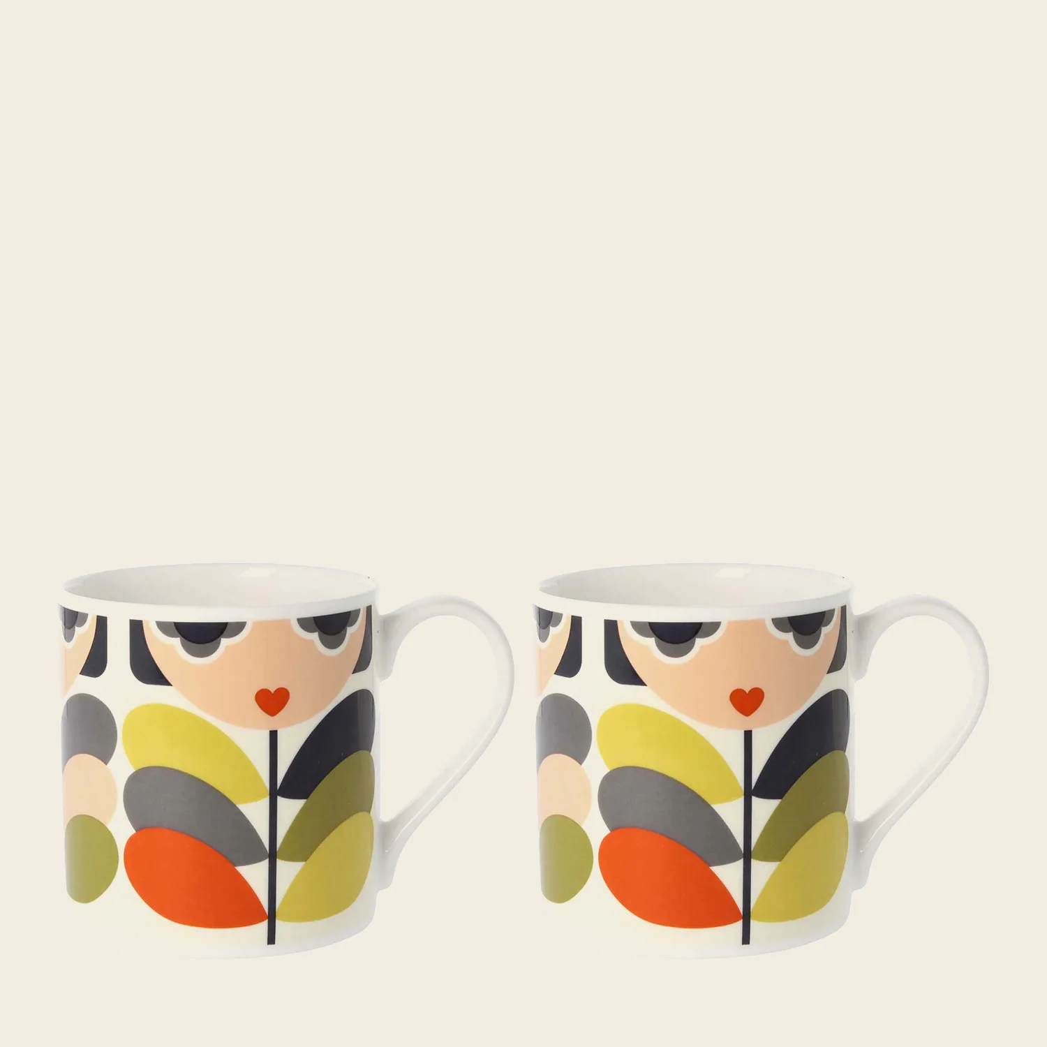 Large Mug Set of 2 - Lady Stem Seconds
