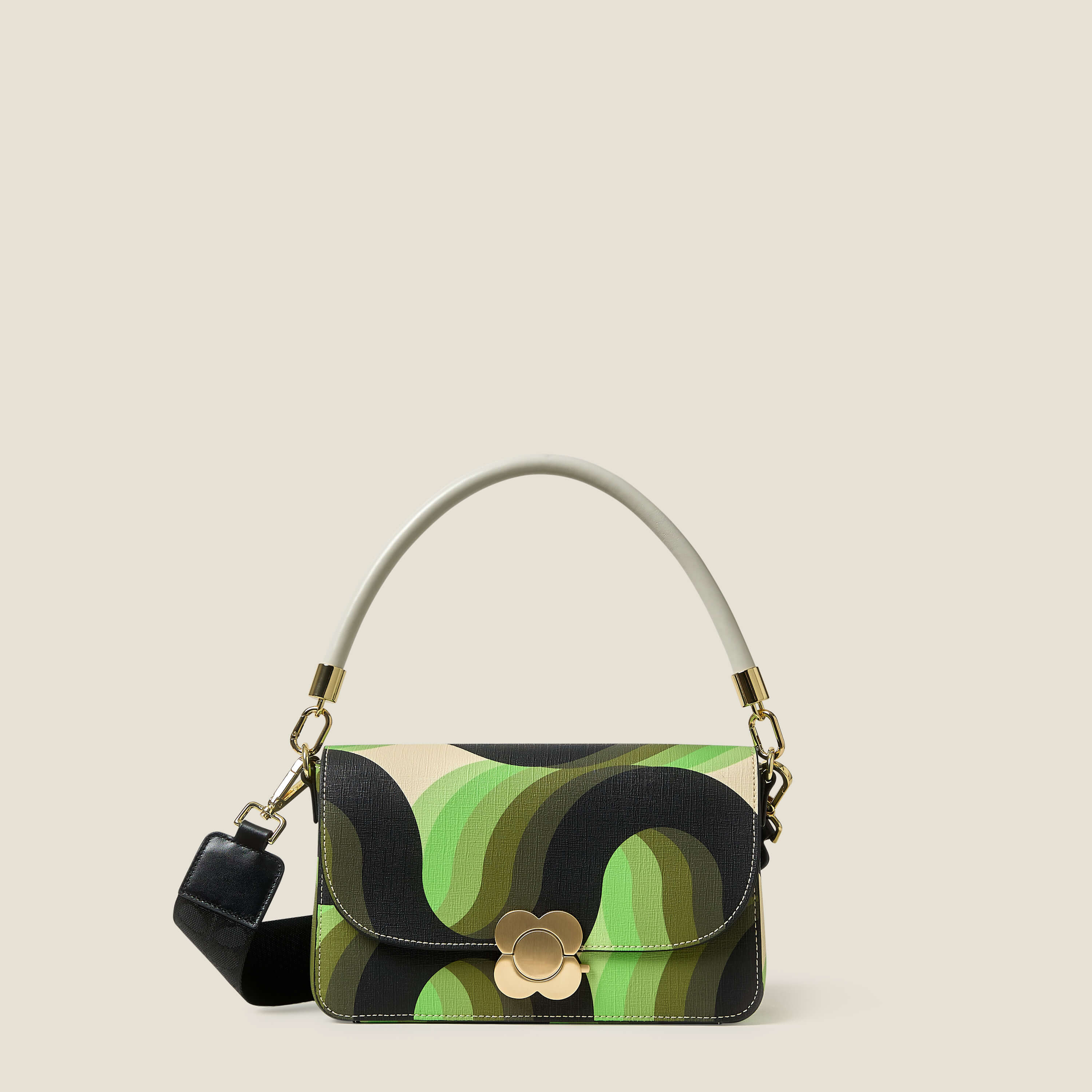 Leather Shoulder Strap - Fresh Cream - Image 3