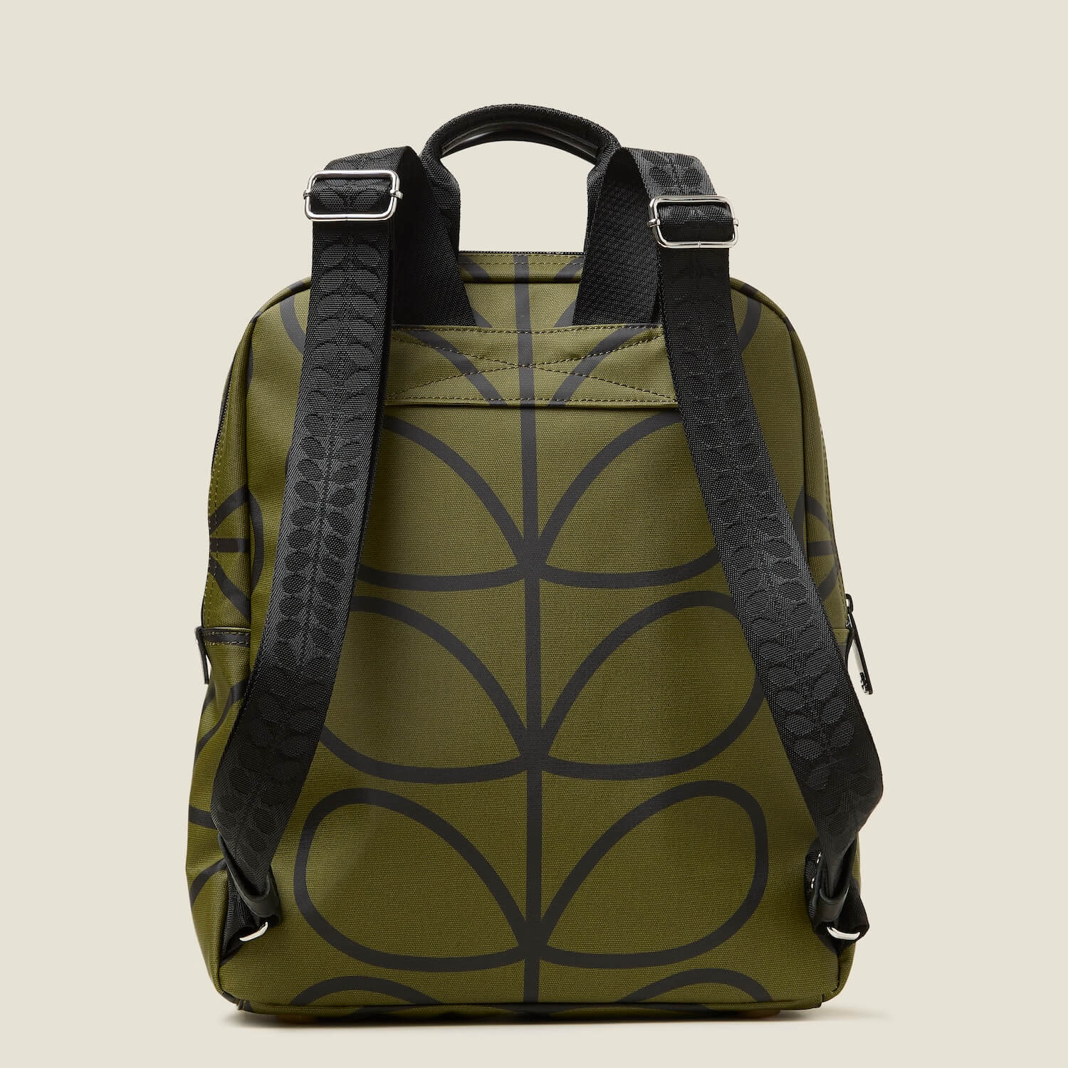 Lotta Backpack - Giant Linear Stem Olive - Image 4