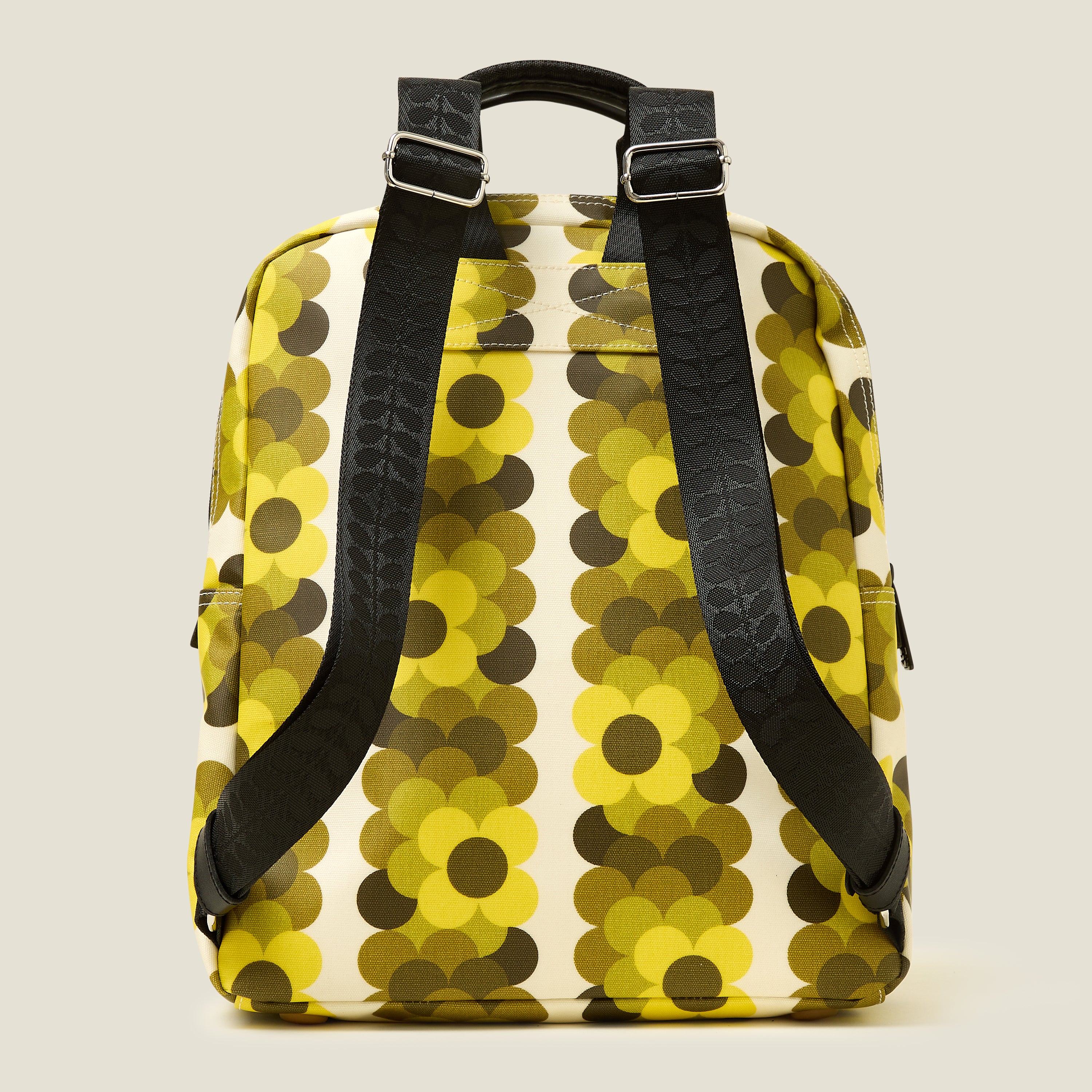 Lotta Backpack - Retro Flower Yellow - Image 4