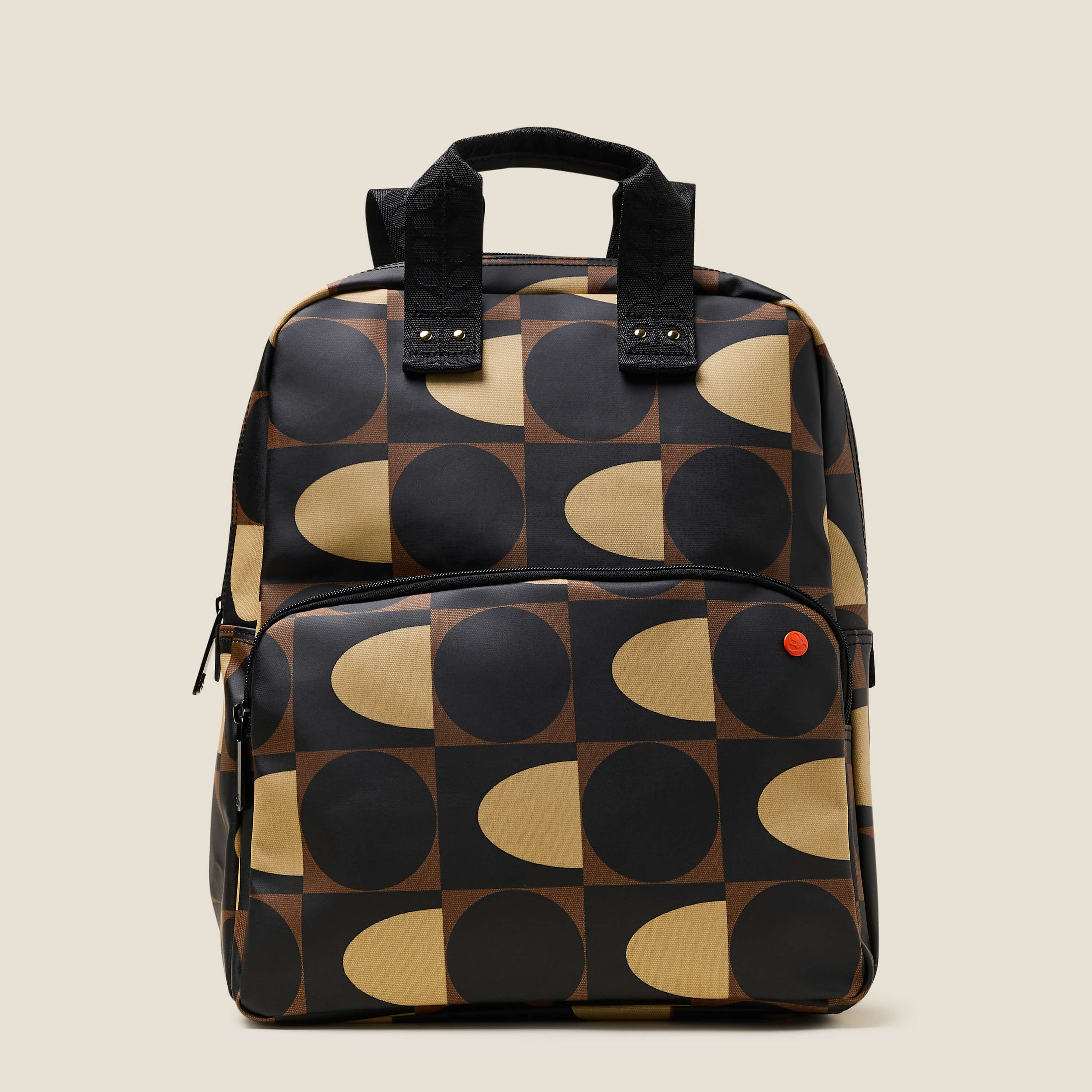Lotta Backpack - Spot Square Mocha - Image 2