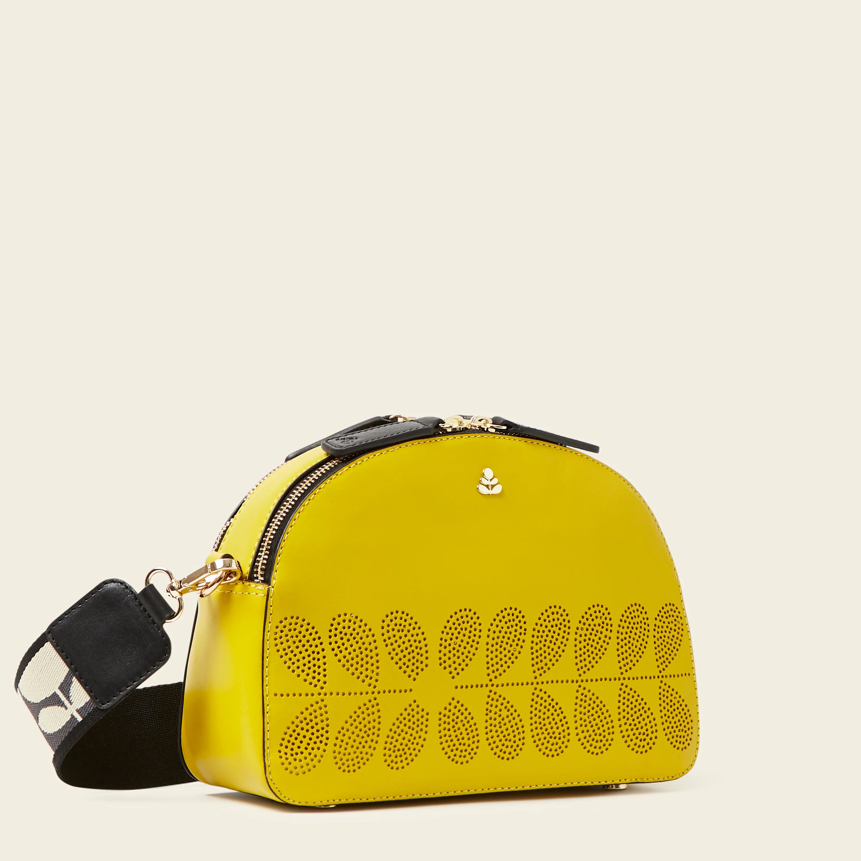 Luna Crossbody - Daffodil Punched Flower - Image 3