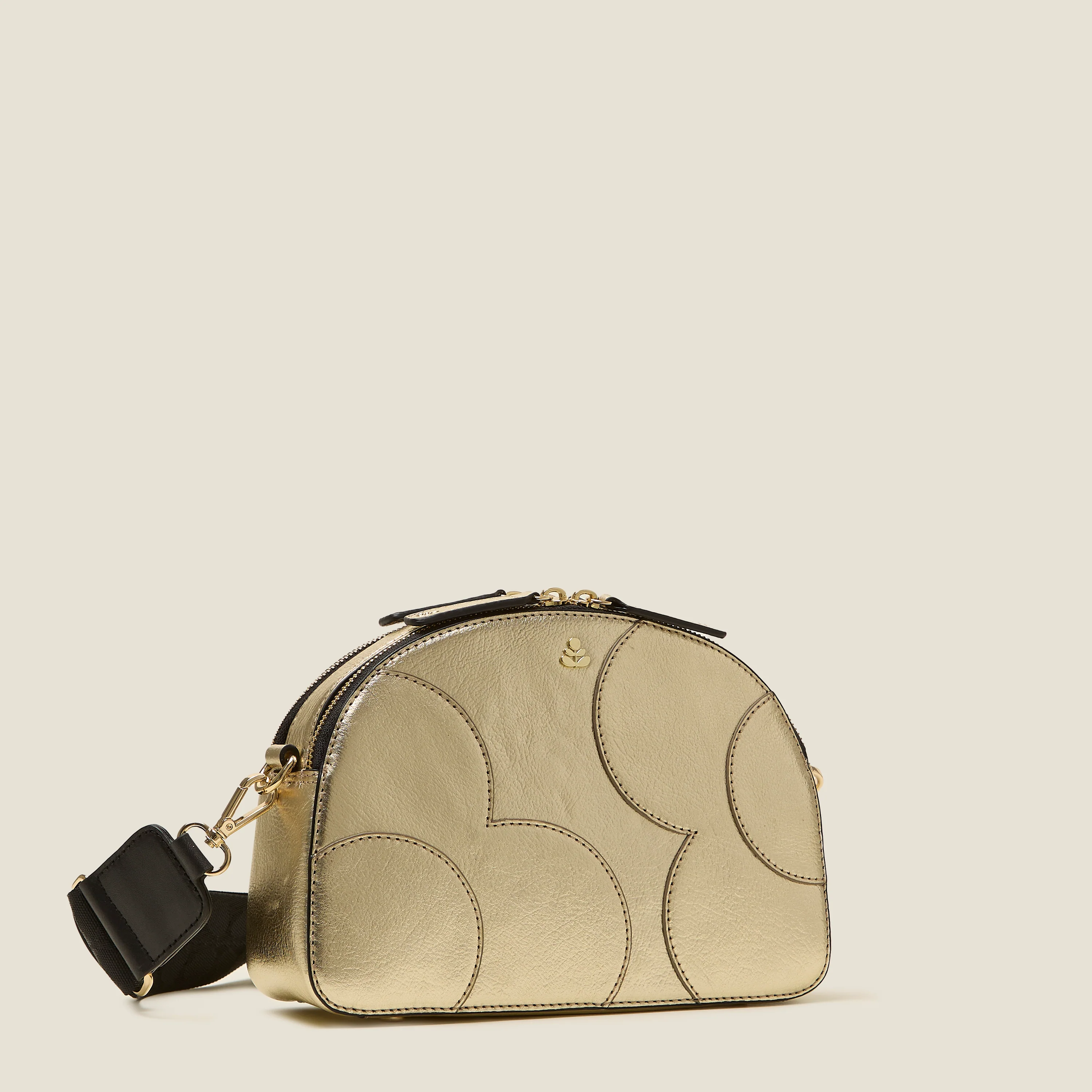 Luna Crossbody - Spot Flower Gold - Image 3