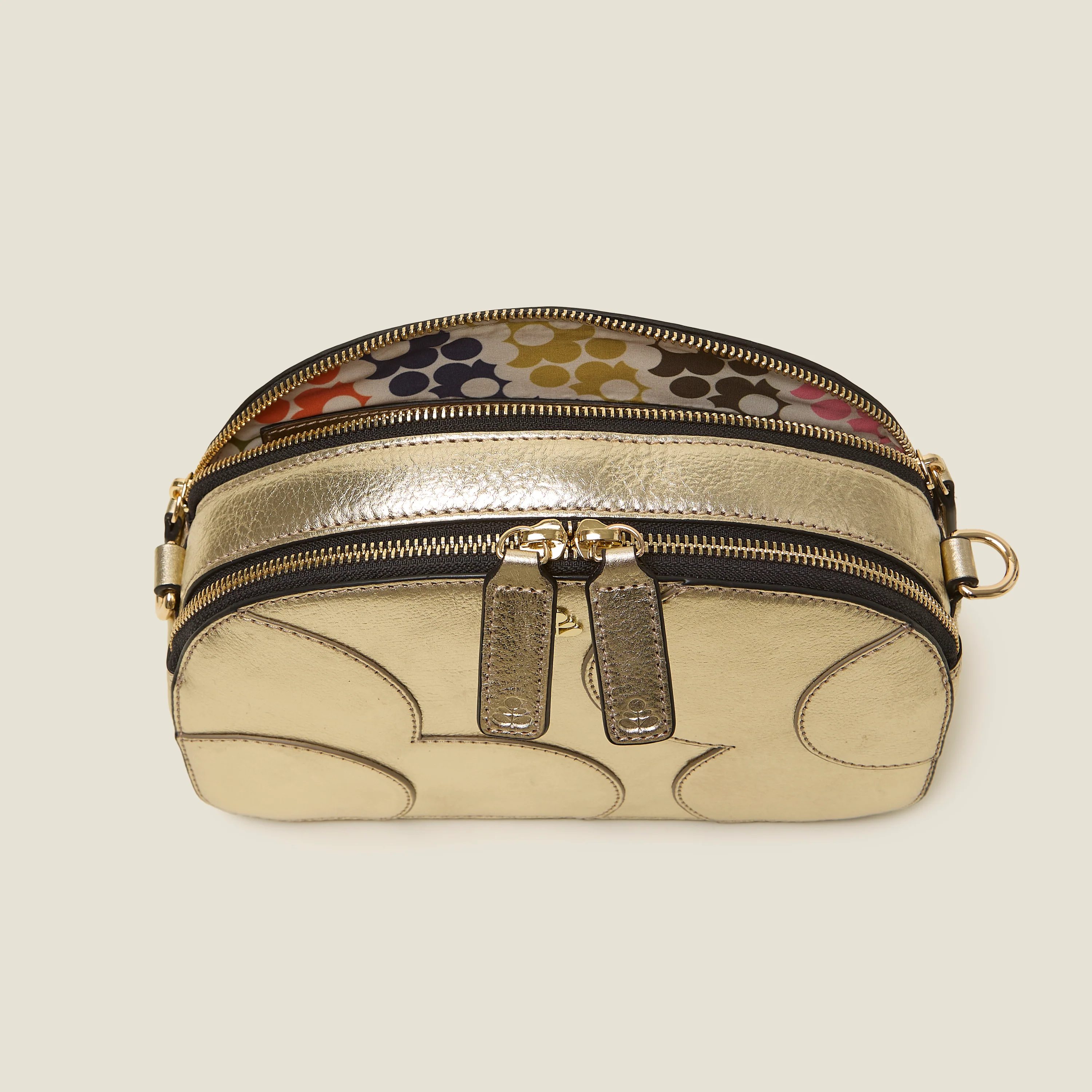 Luna Crossbody - Spot Flower Gold - Image 5