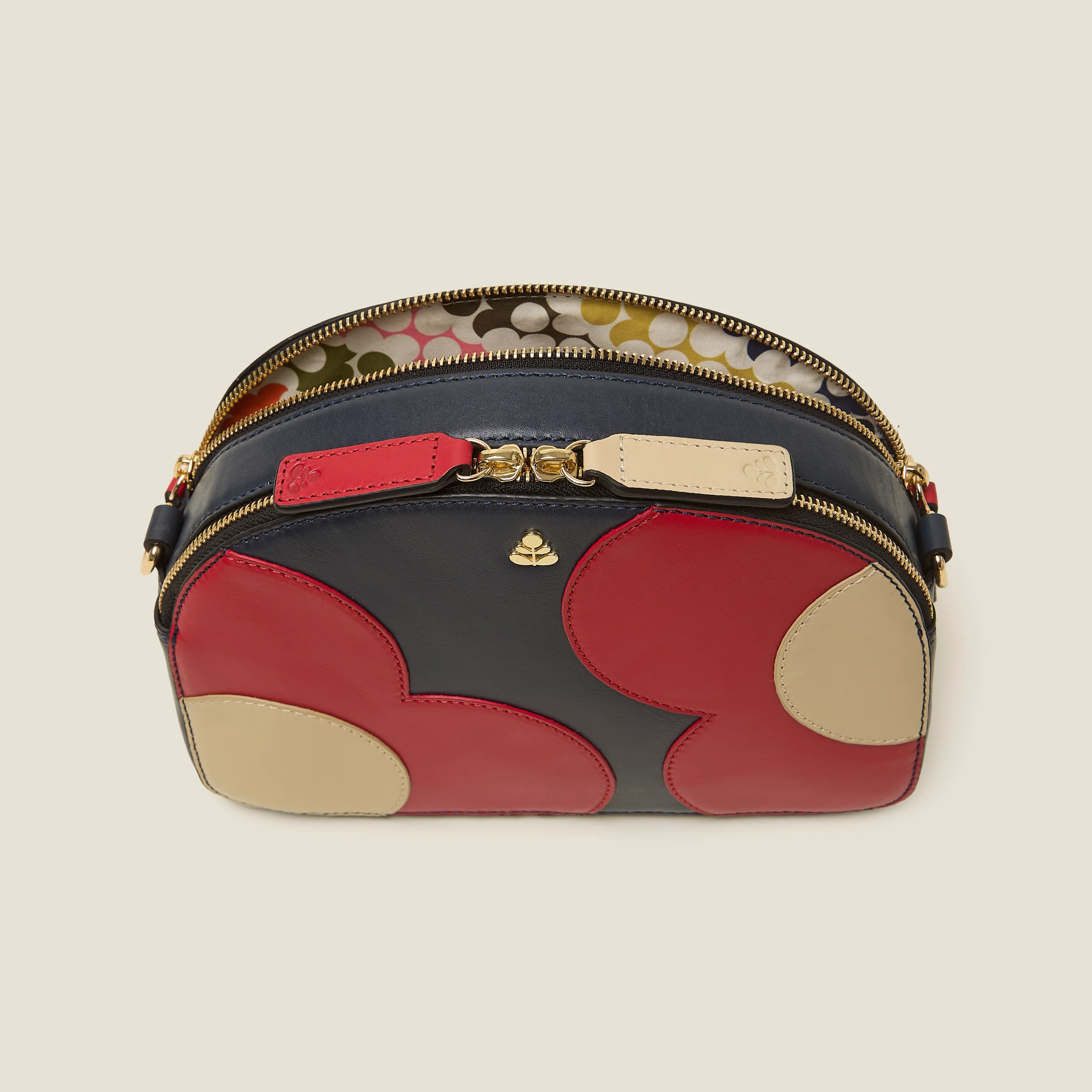 Luna Crossbody - Spot Flower Navy - Image 5