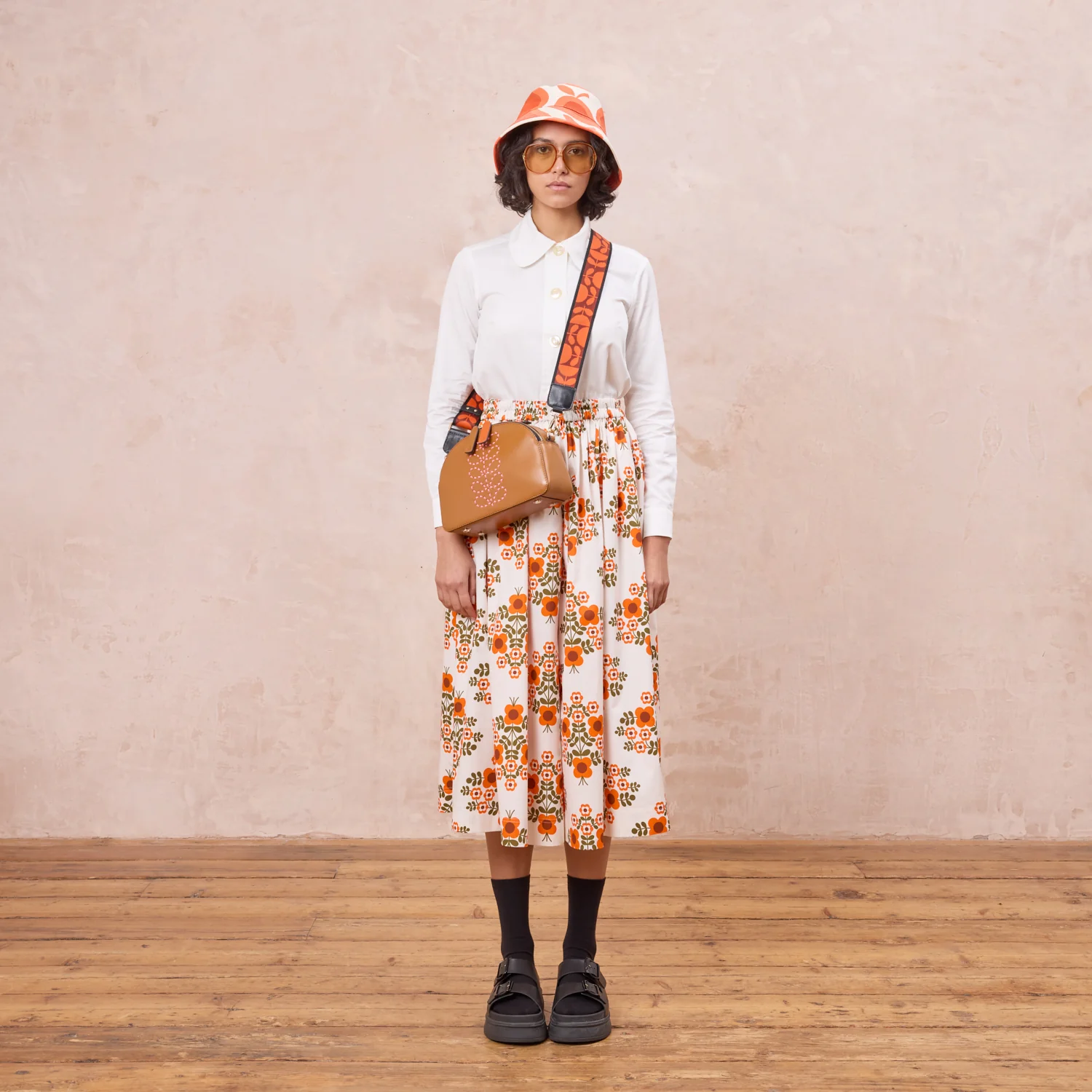Luna Crossbody - Whipstitch Stem Tan - Image 5
