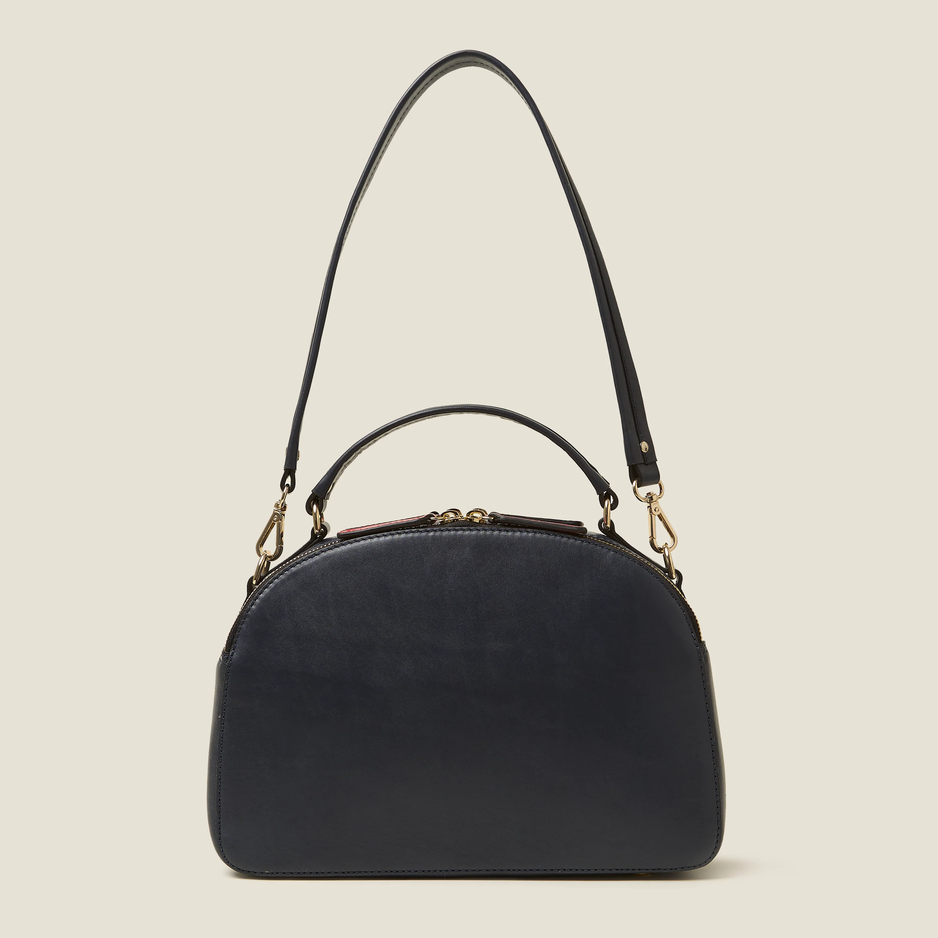 Lunex Shoulder Sling Bag - Spot Flower Navy - Image 4