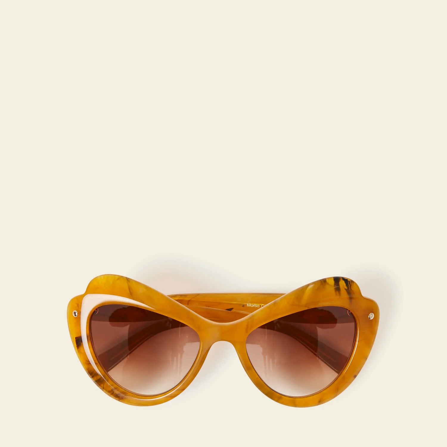 Marisa Sunglasses - Orange Marble - Image 2