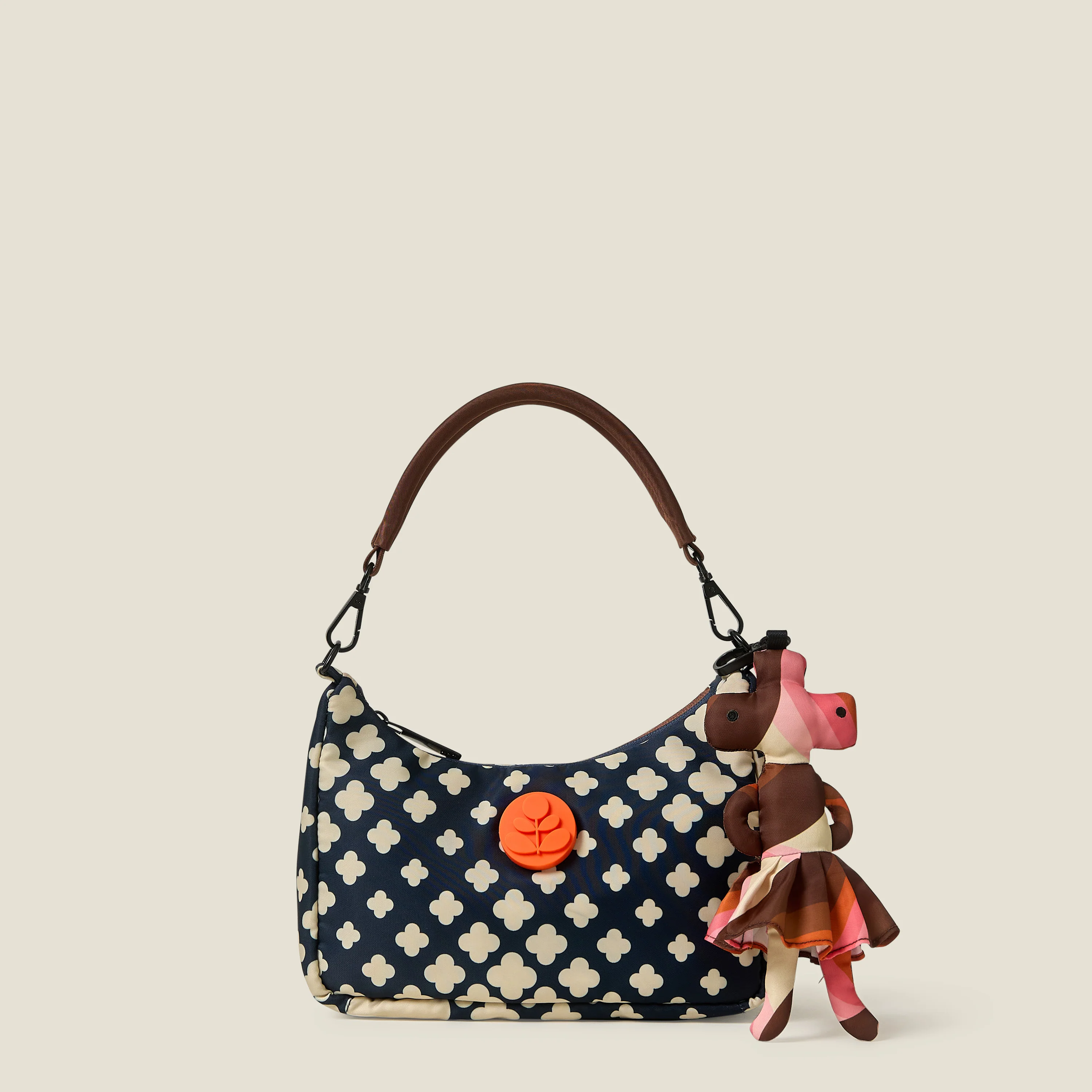 Martian With Skirt Bag Charm - Rolling Waves Rose - Image 4