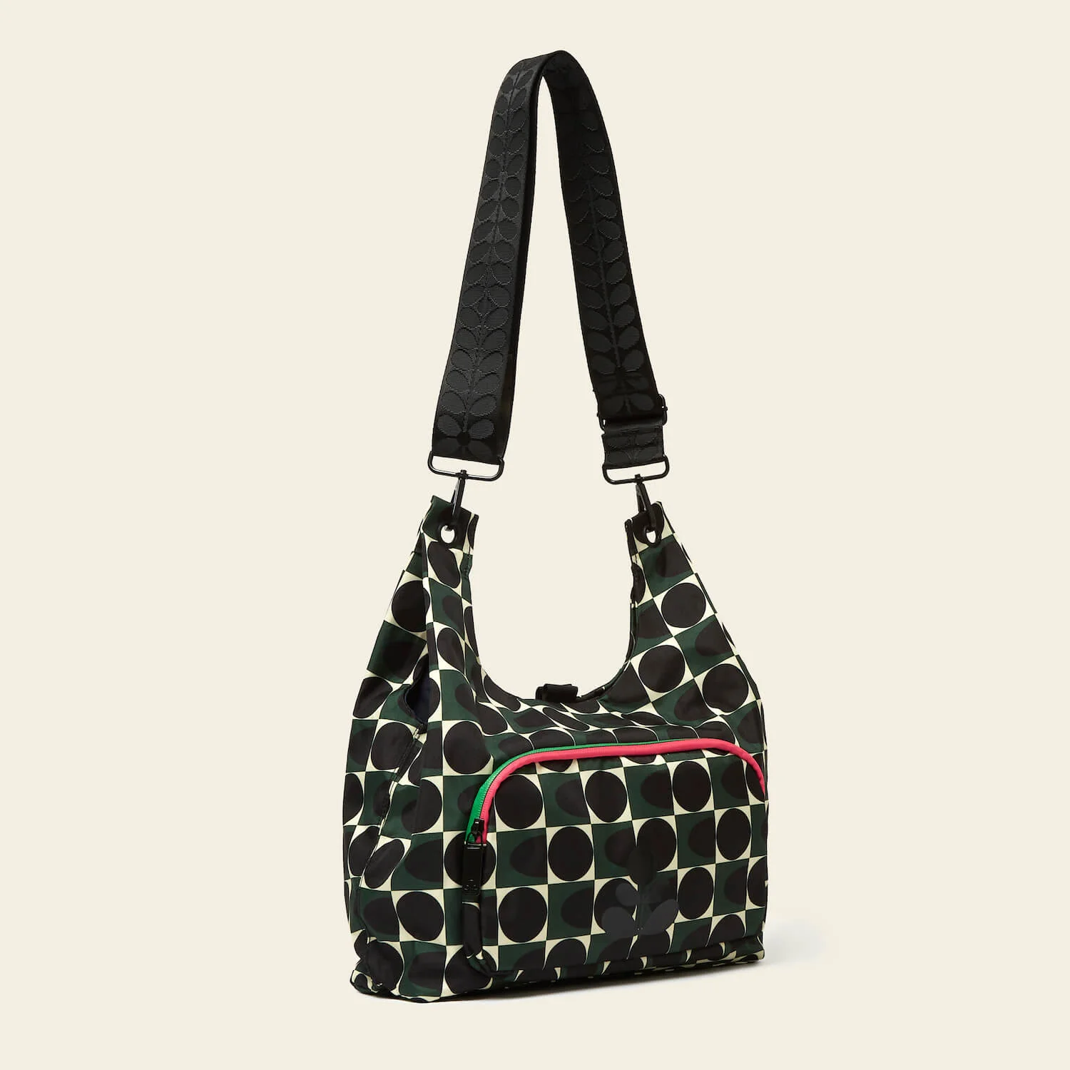 Midi Crossbody - Spot Square Forest - Image 3
