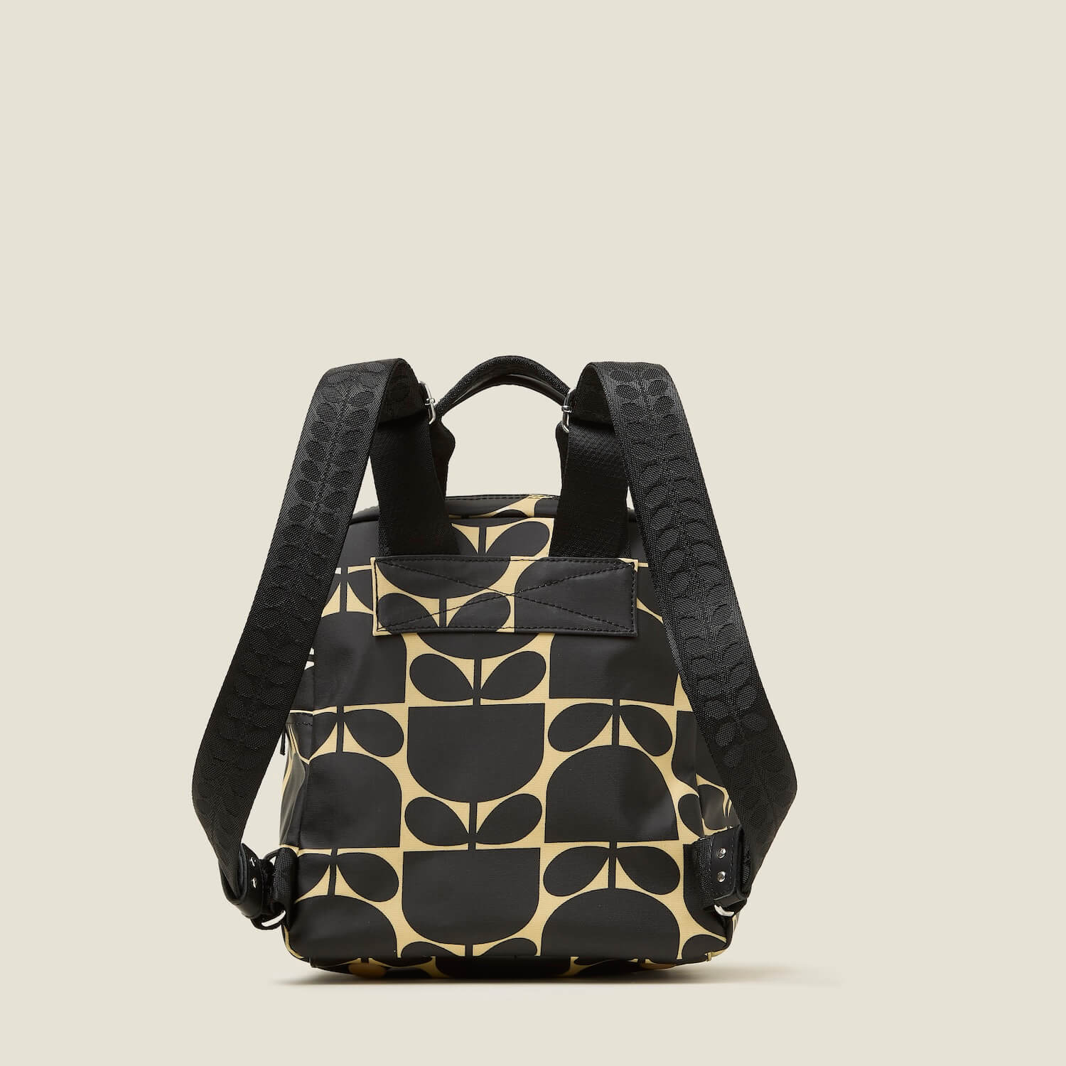 Mini Lotta Backpack - Block Flower Monochrome - Image 4