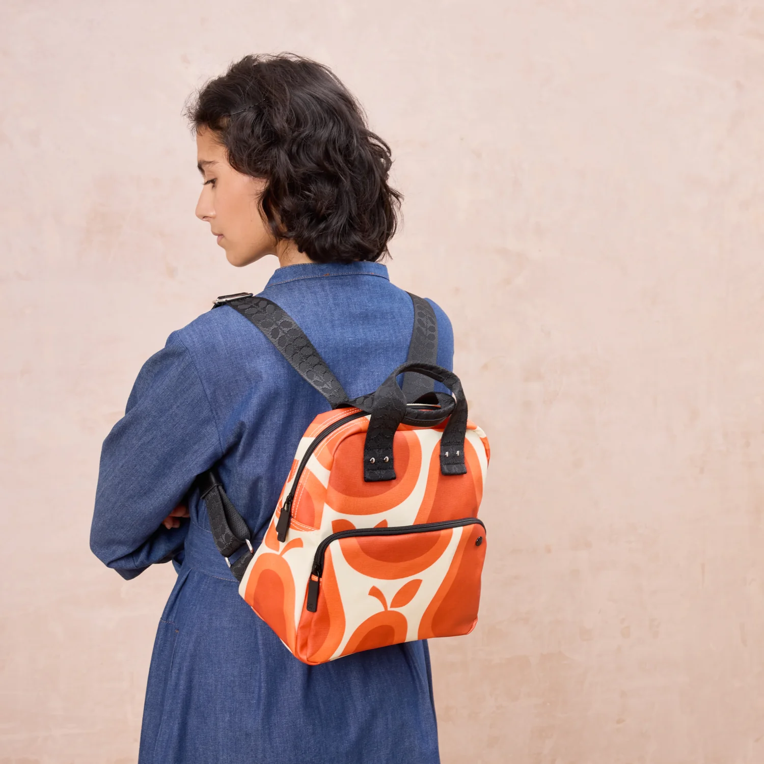 Mini Lotta Backpack - Pear Tomato - Image 2