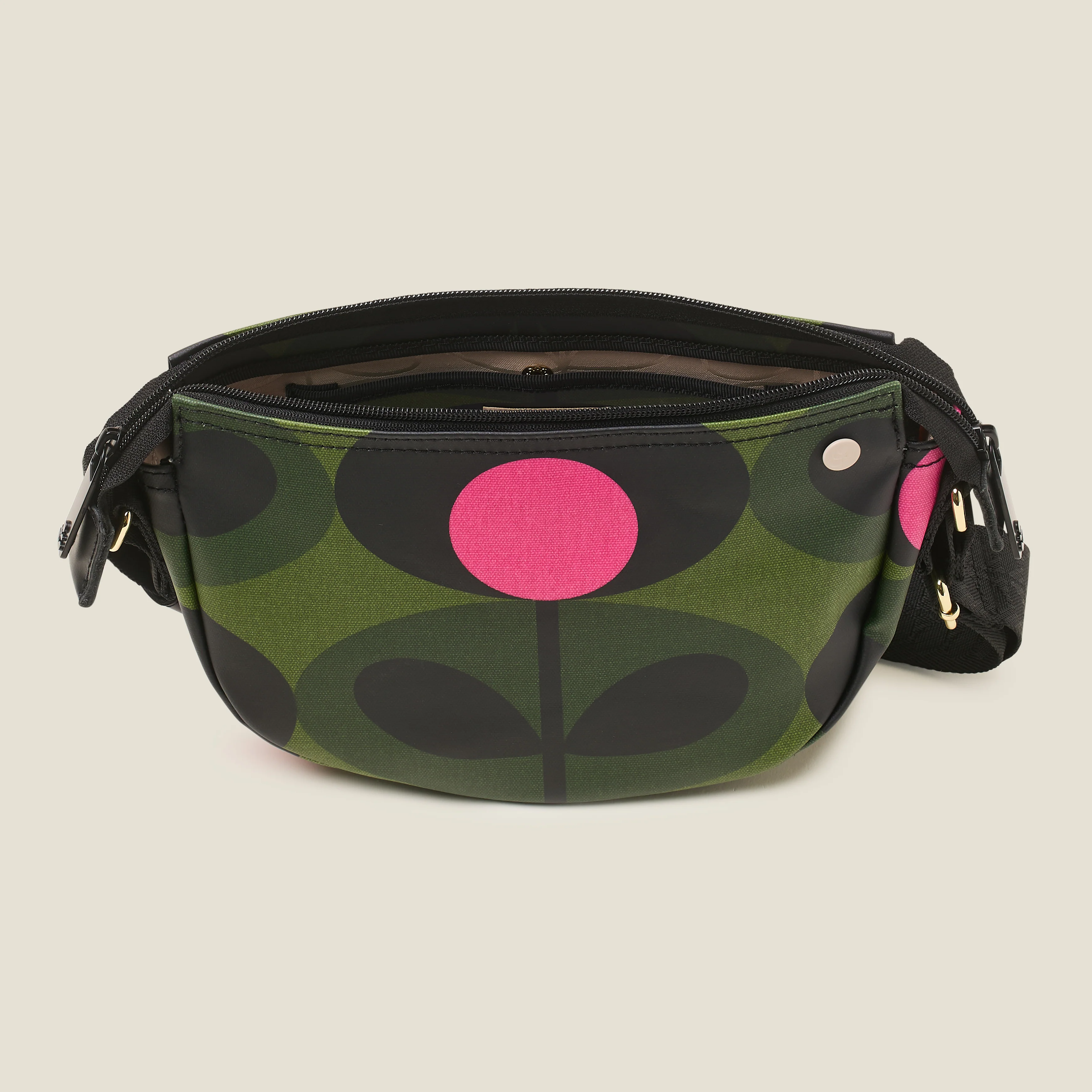 Mini Rounder Crossbody - Oval Stem Forest - Image 4