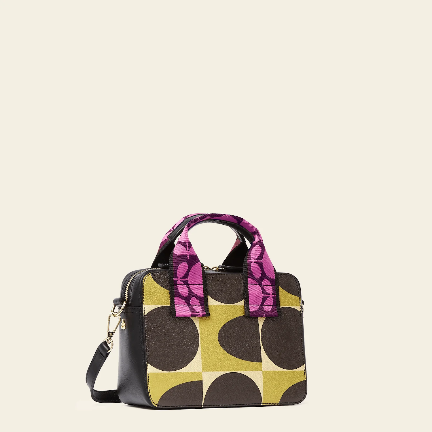 Minola Grab Crossbody - Chestnut Spot Square - Image 3