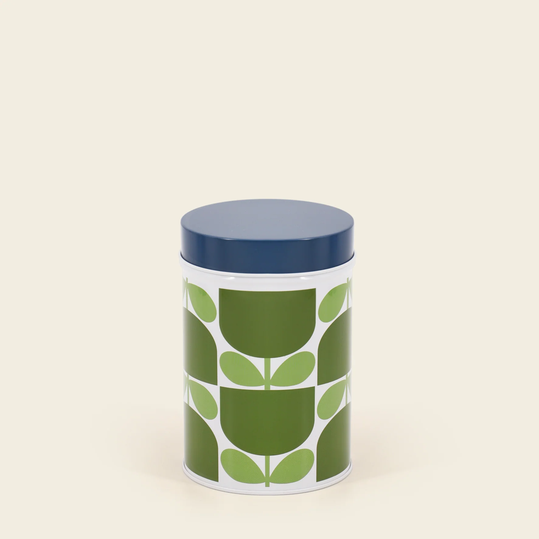 Nesting Canister Tins - Set of 3 Block Flower - Image 4