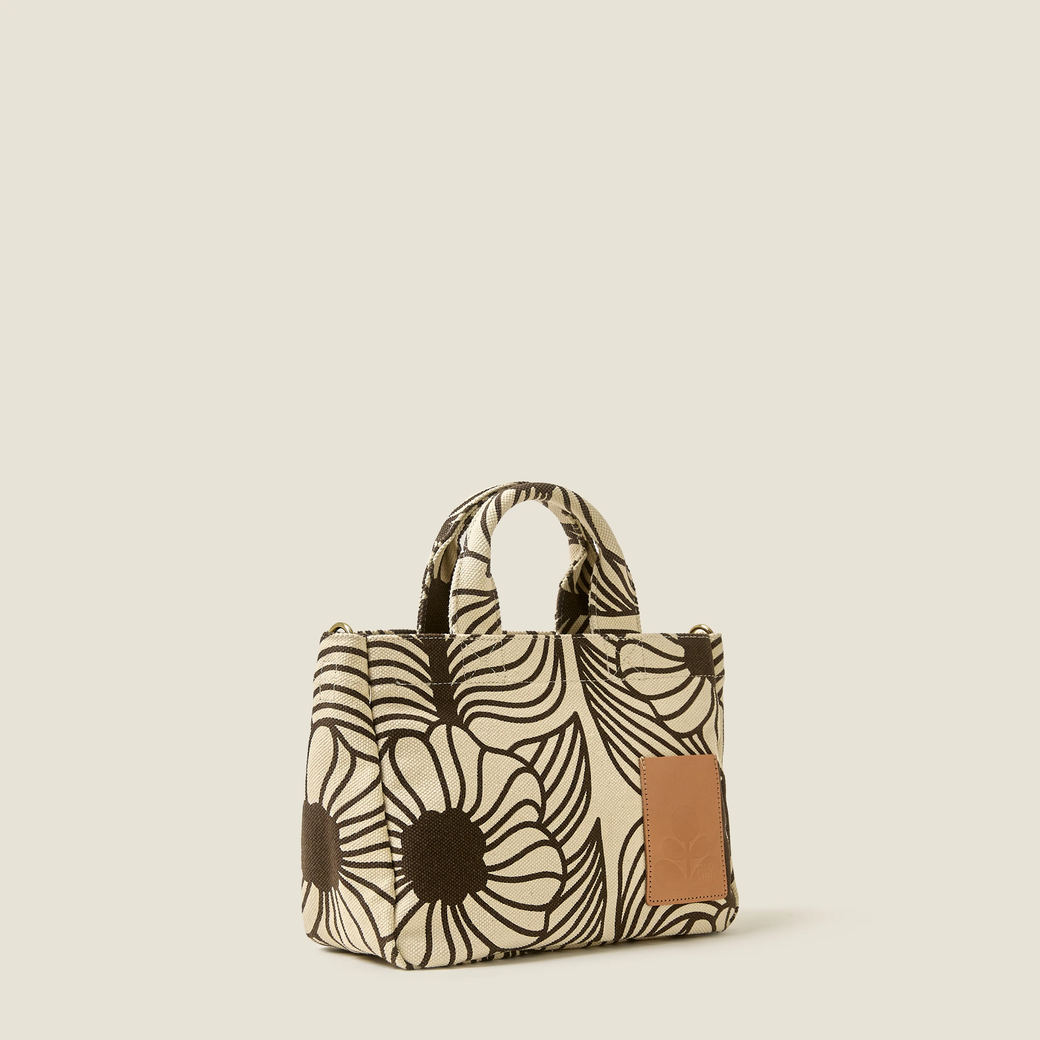 Odette Cotton Canvas Crossbody - Moonflower Desert - Image 3