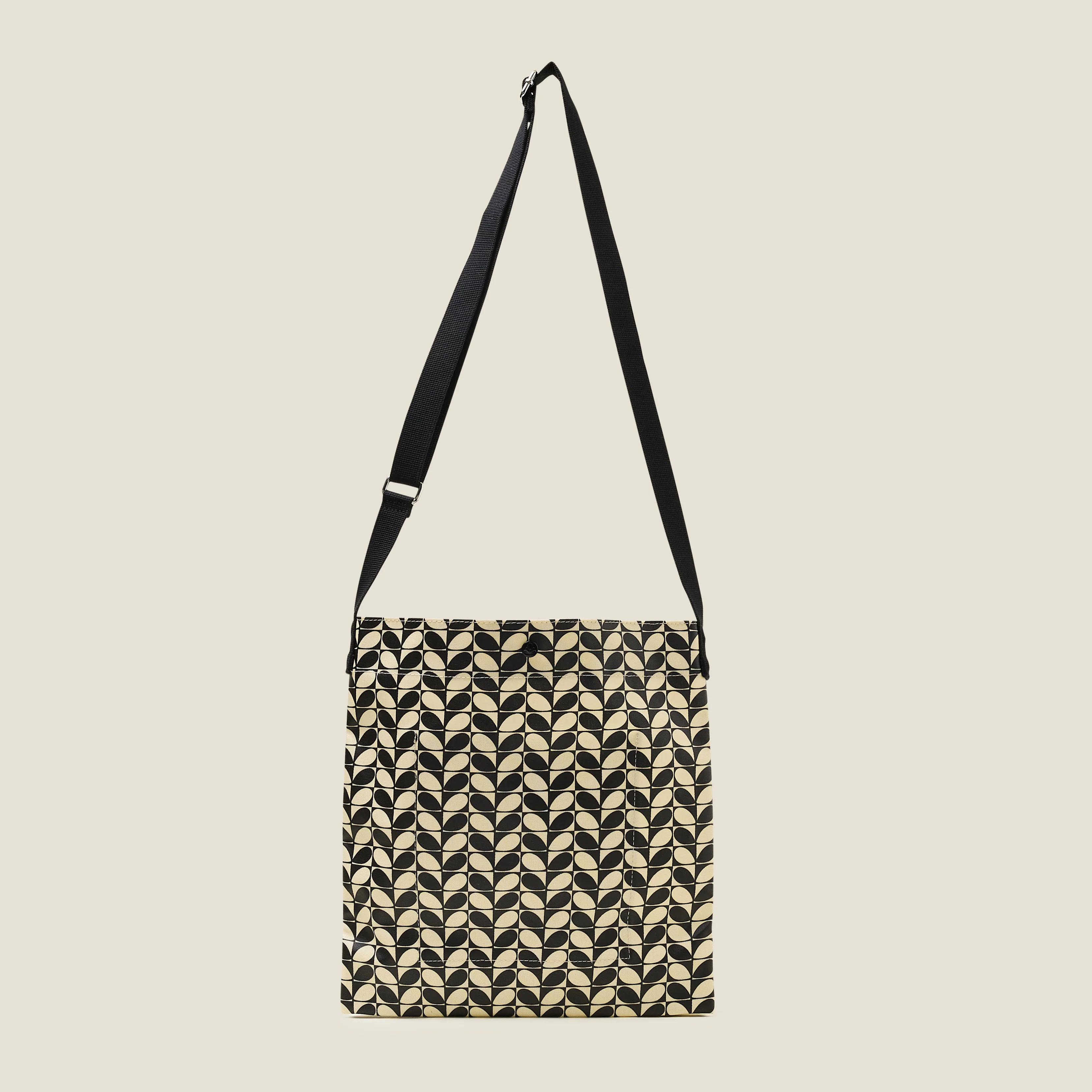 On a Roll Flat Crossbody - Mono Stem Black - Image 3