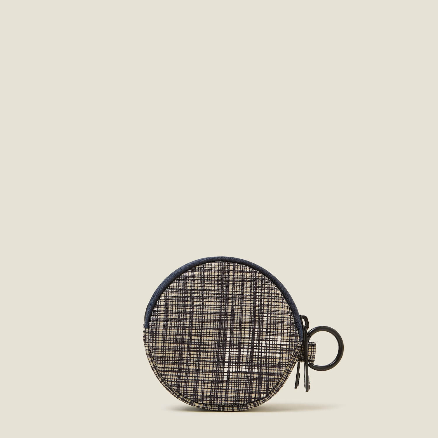 Pi Coin Purse - Scribble Print Black - Image 3