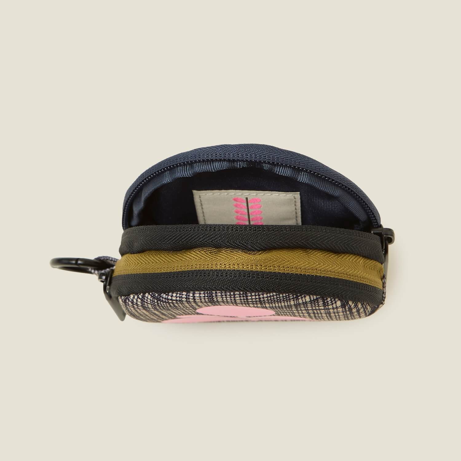 Pi Coin Purse - Scribble Print Black - Image 4