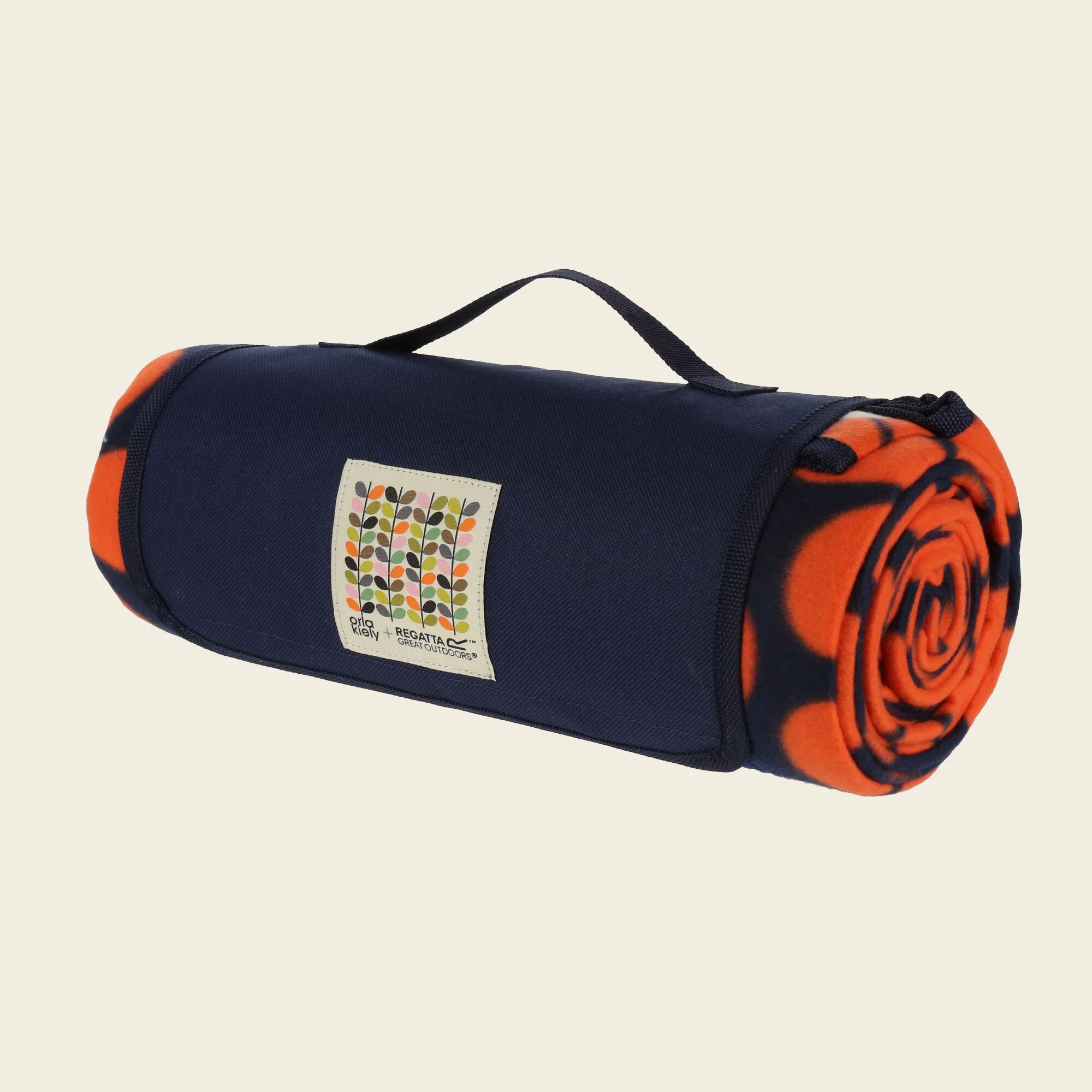 Picnic Rug -  Daisy Navy - Image 5
