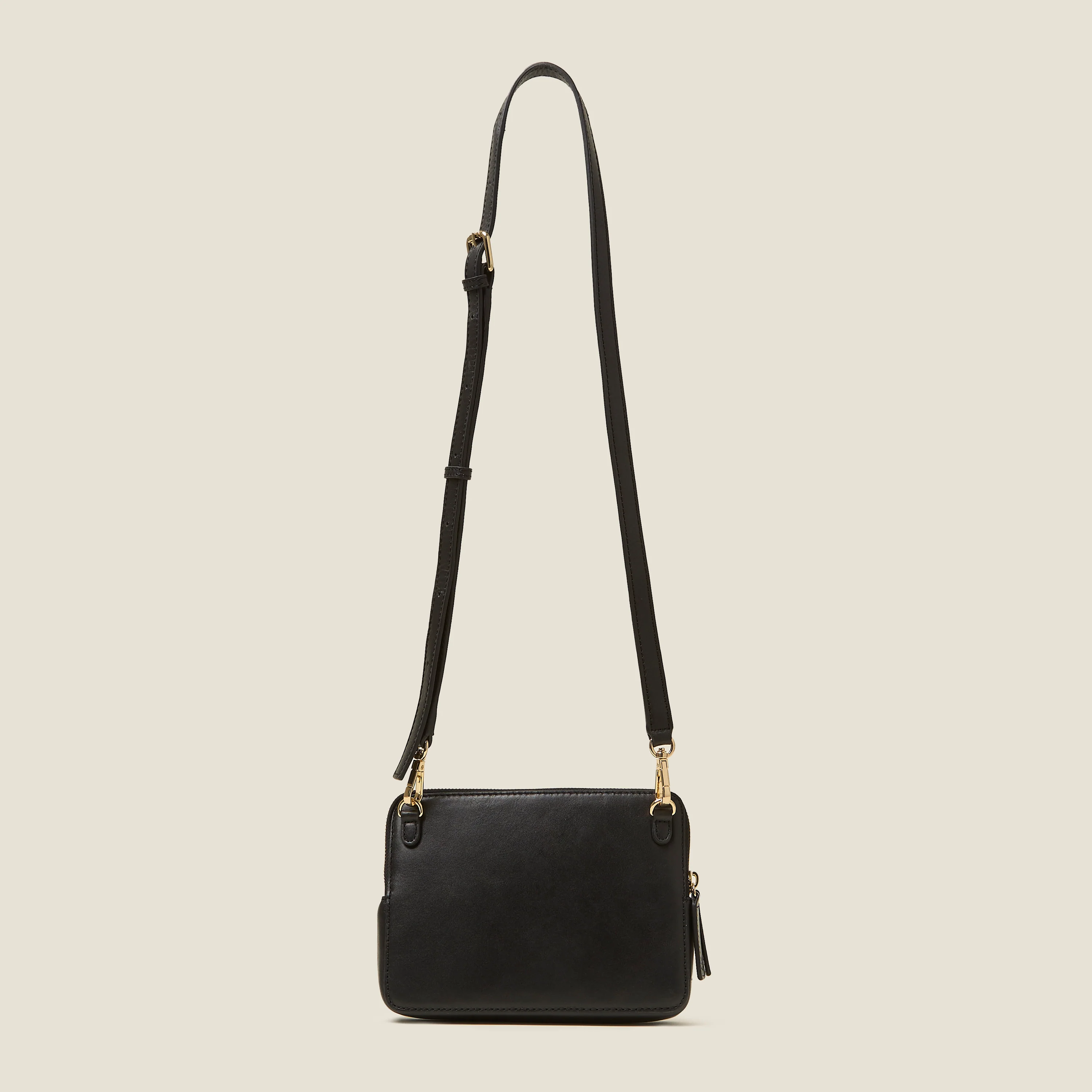 Portia East Crossbody - Embossed Stem Navy - Image 4