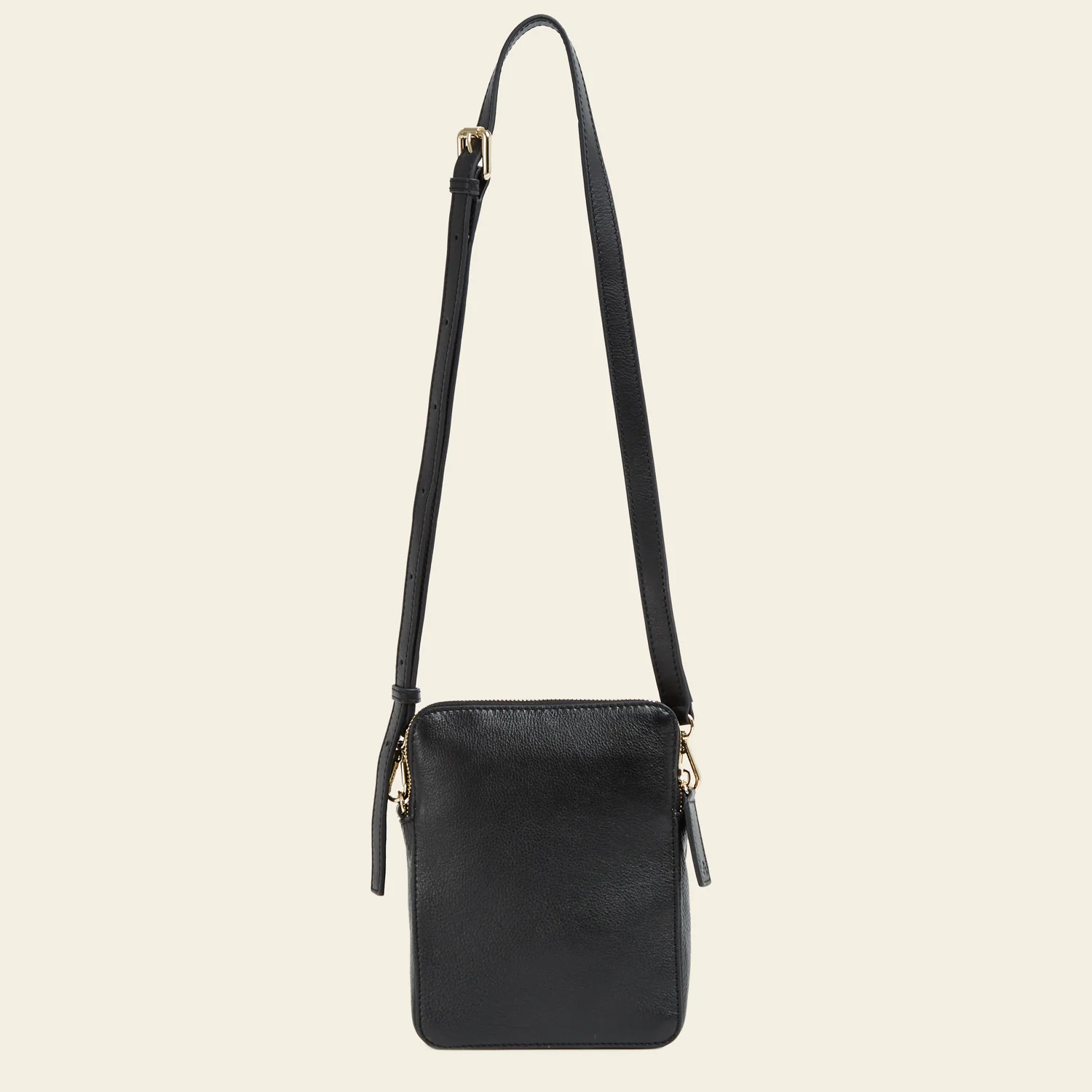 Portia Tall Crossbody - Black Daisy Stem - Image 4
