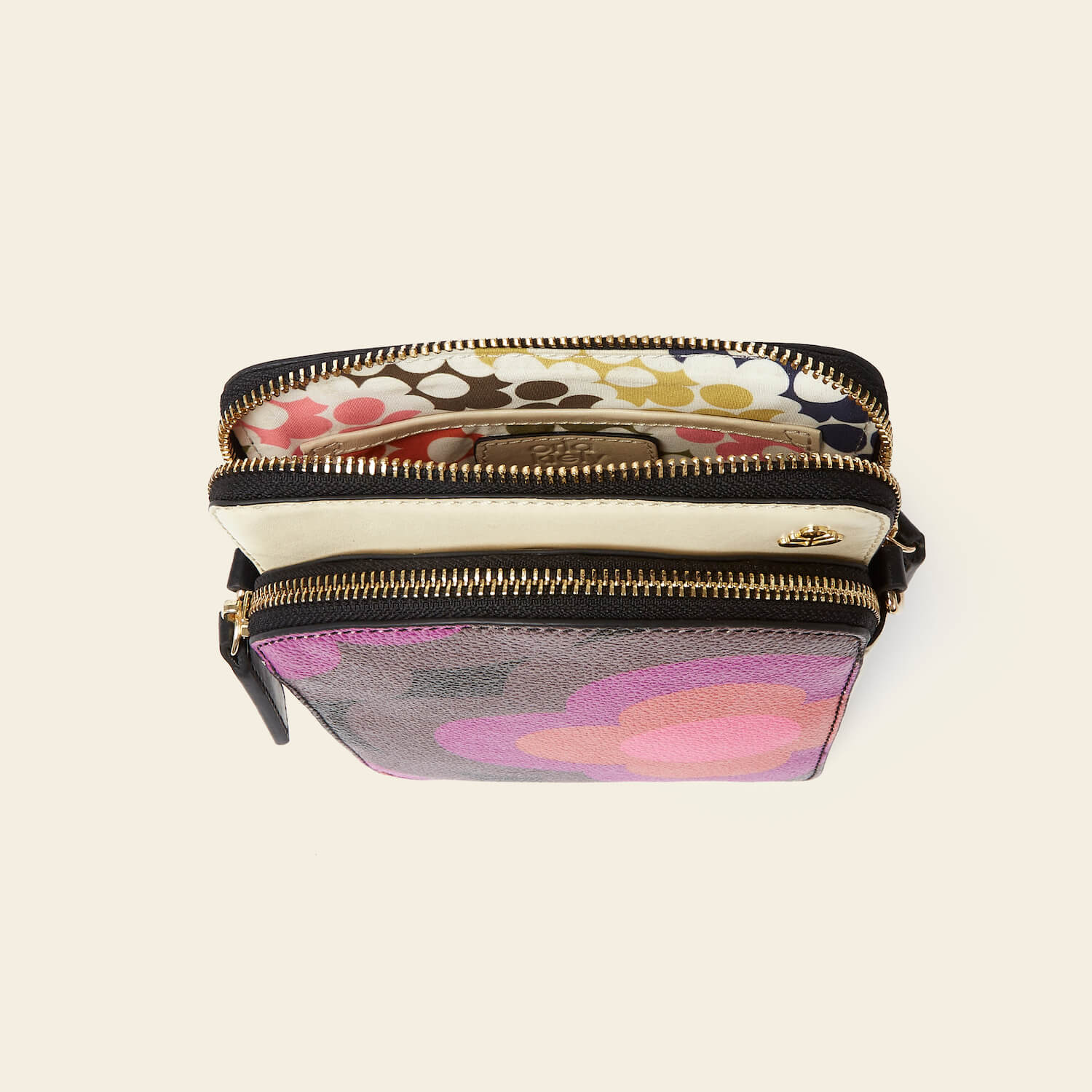 Portia Tall Crossbody - Radial Flower - Image 5