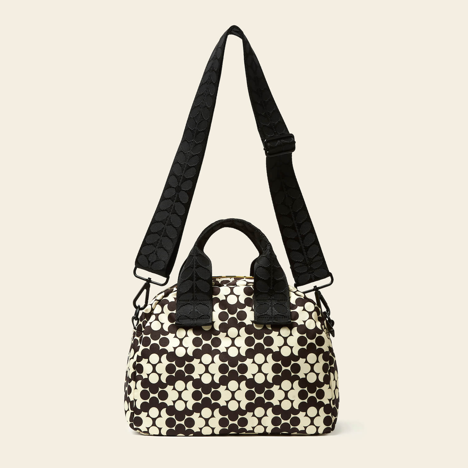Radial Handbag - Puzzle Flower Porcini - Image 4