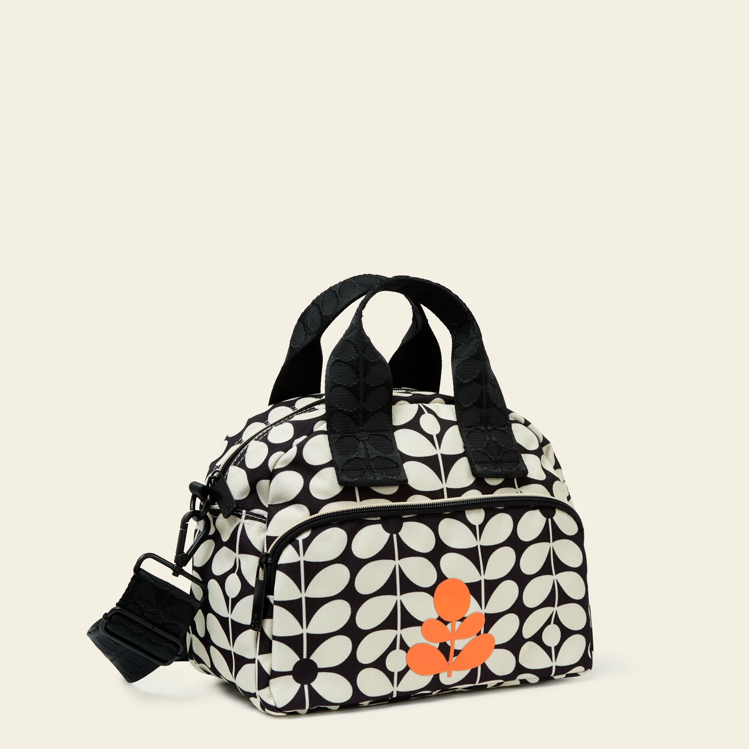 Radial Handbag - Sixties Stem Jet - Image 3