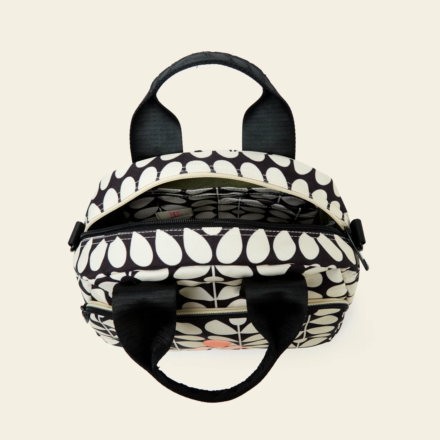 Radial Handbag - Sixties Stem Jet - Image 5