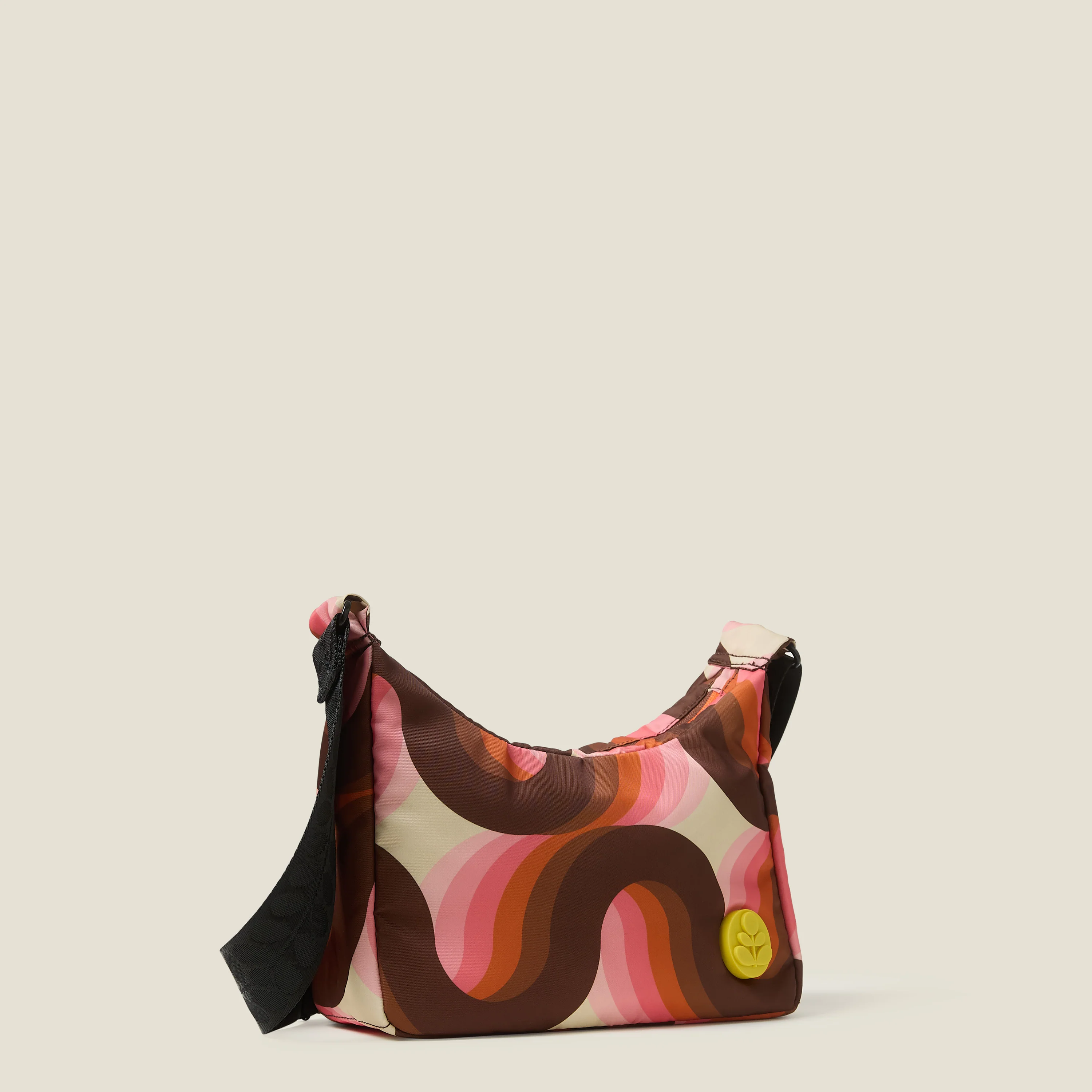 Ratio Small Hobo Bag - Rolling Waves Rose - Image 4