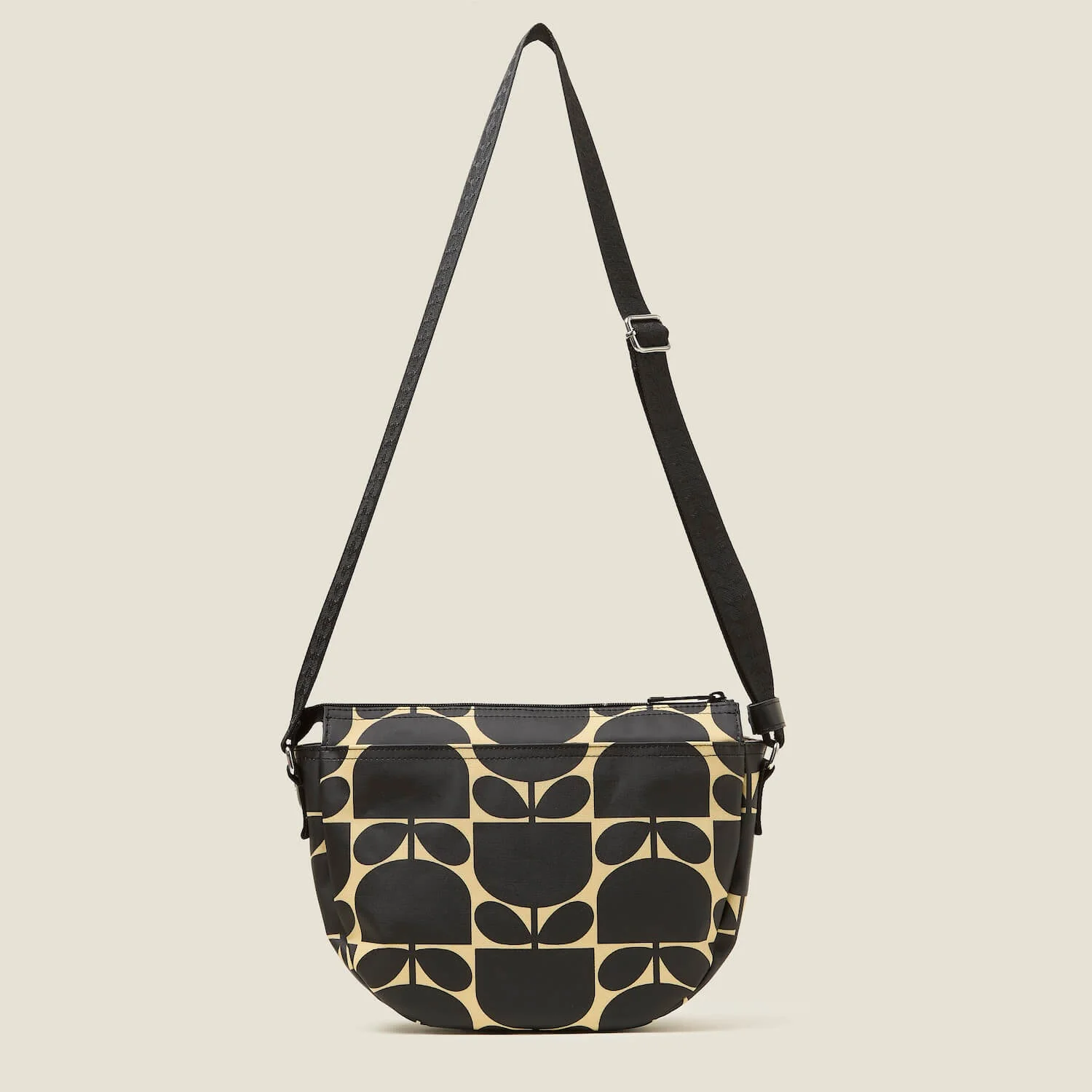 Rounder Crossbody - Block Flower Monochrome - Image 4