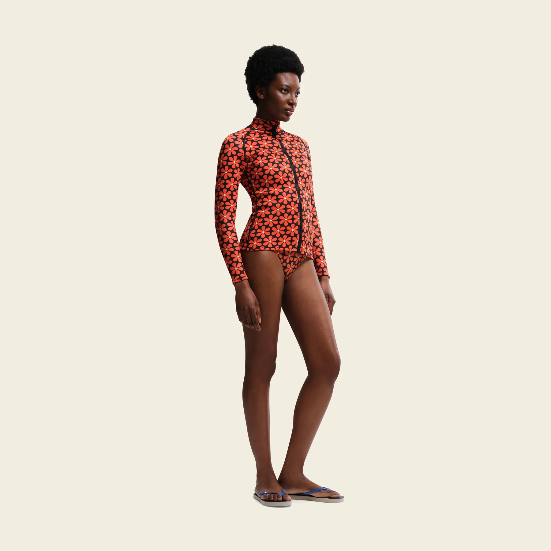 Scuba Top - Navy Daisy - Image 7