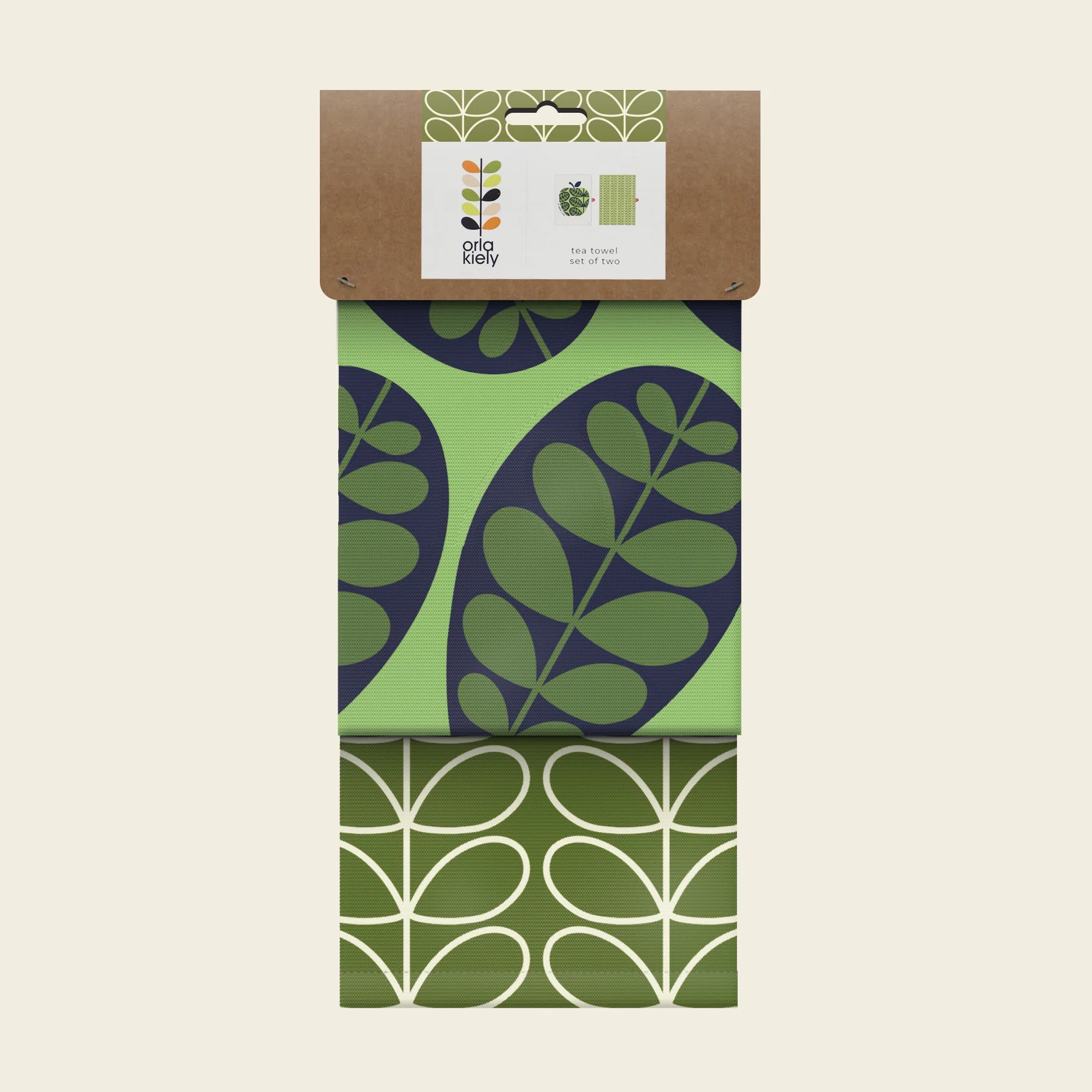 Set of 2 Tea Towels - Apple a Day - Image 2