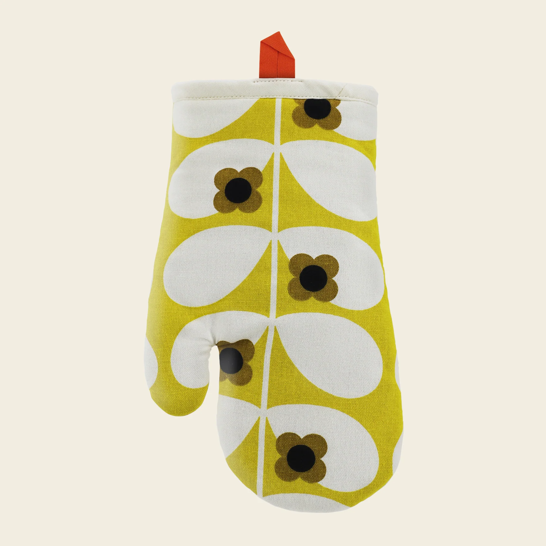 Single Oven Mitt - Wild Rose Stem Dandelion - Image 3