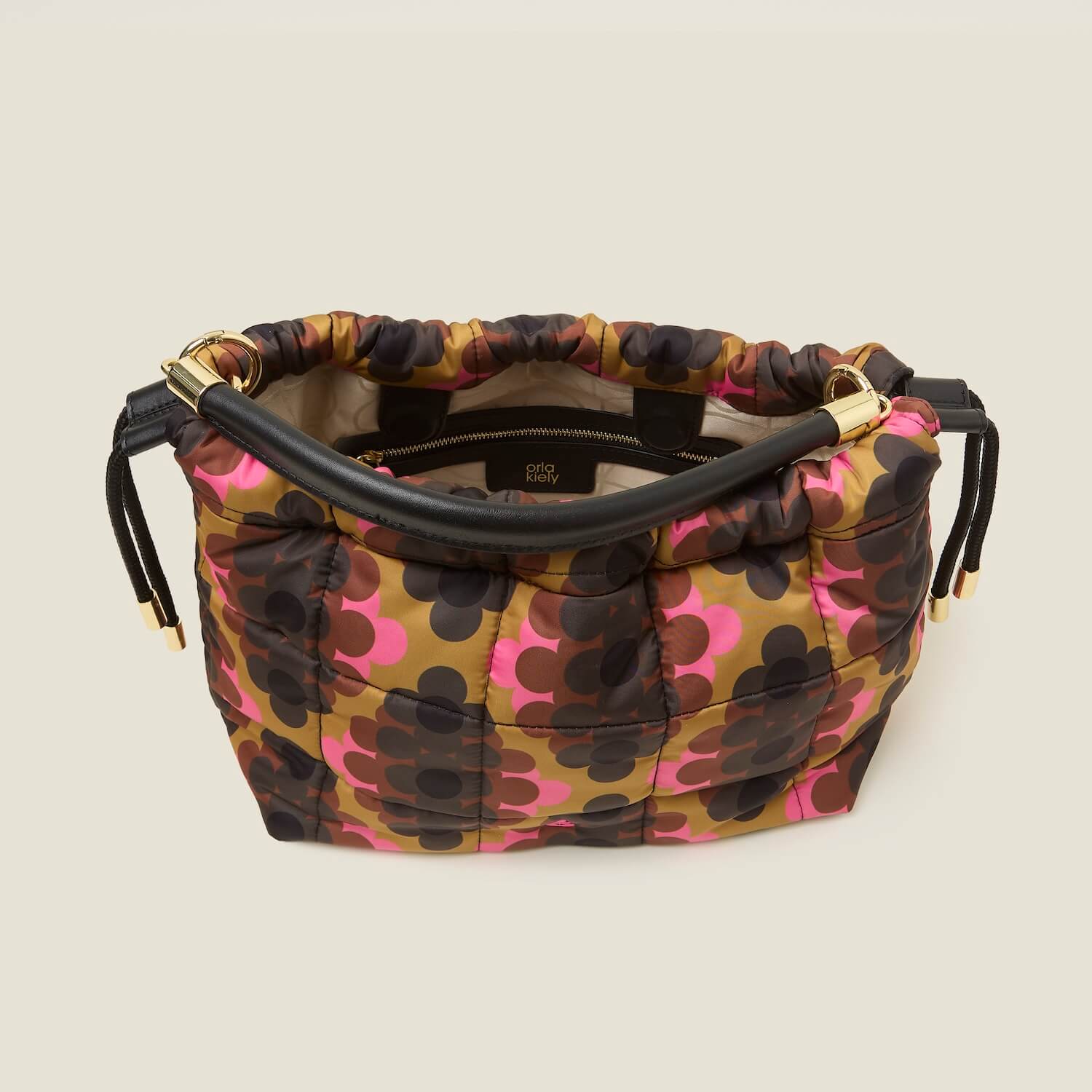Small Cirrus Drawstring Handbag - Cosmos Pink - Image 5