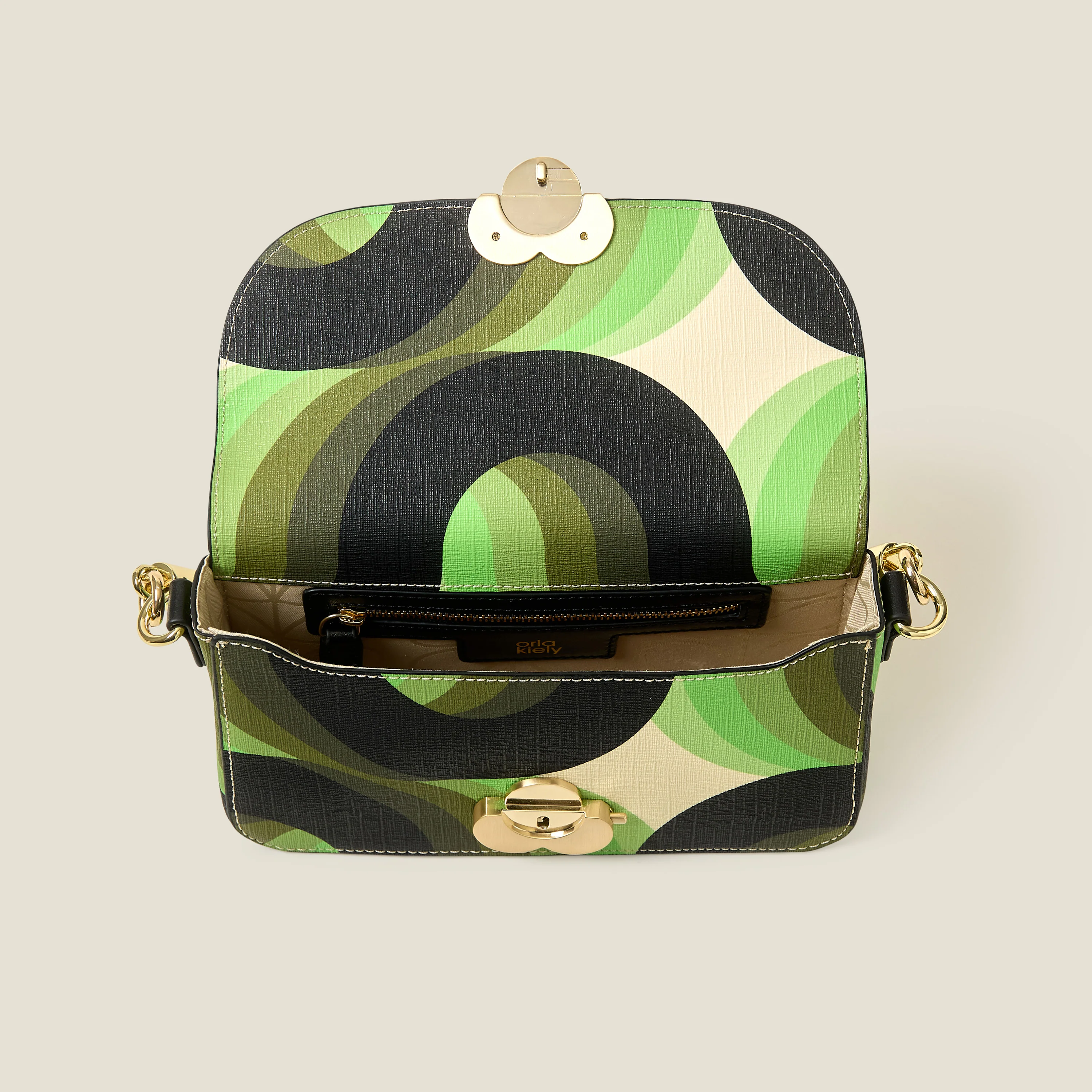 Small Vera Crossbody Bag - Rolling Waves Electra - Image 7