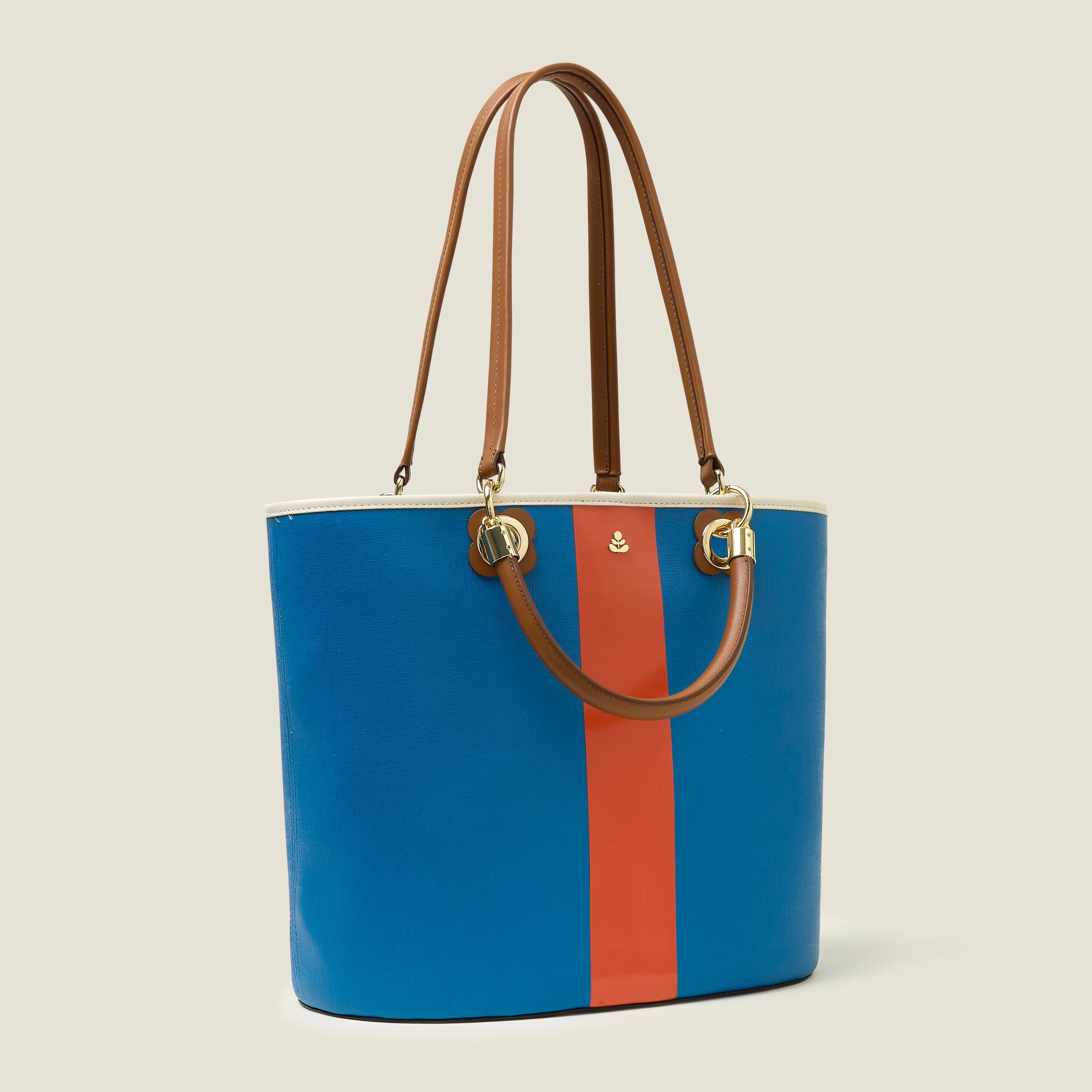 Smile Tote - Colour Block True Blue - Image 3
