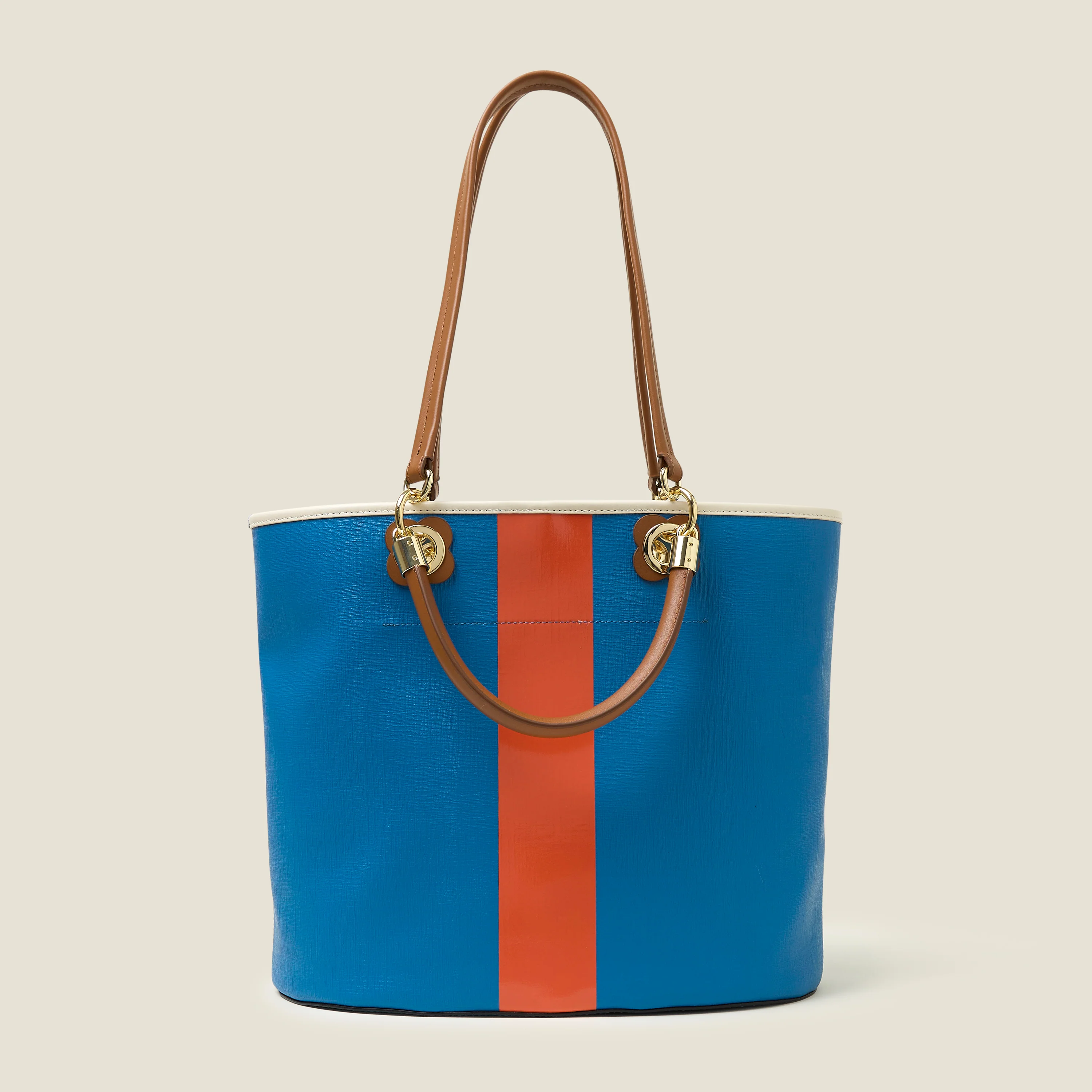 Smile Tote - Colour Block True Blue - Image 4